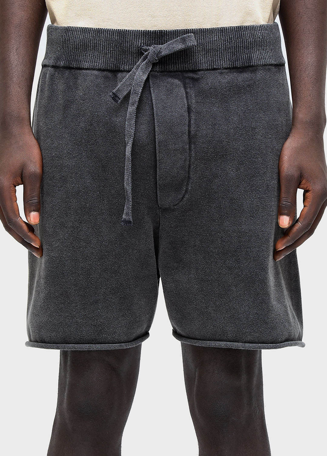 Bermuda tricot marmorizado
