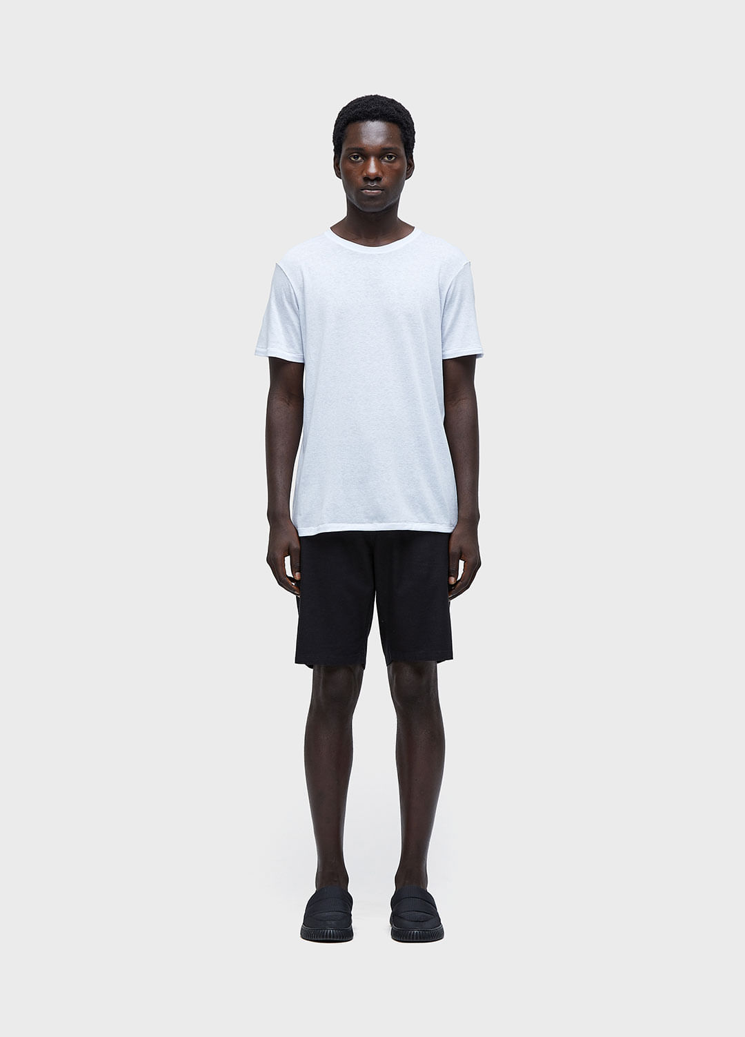 Bermuda alfaiataria basic linen