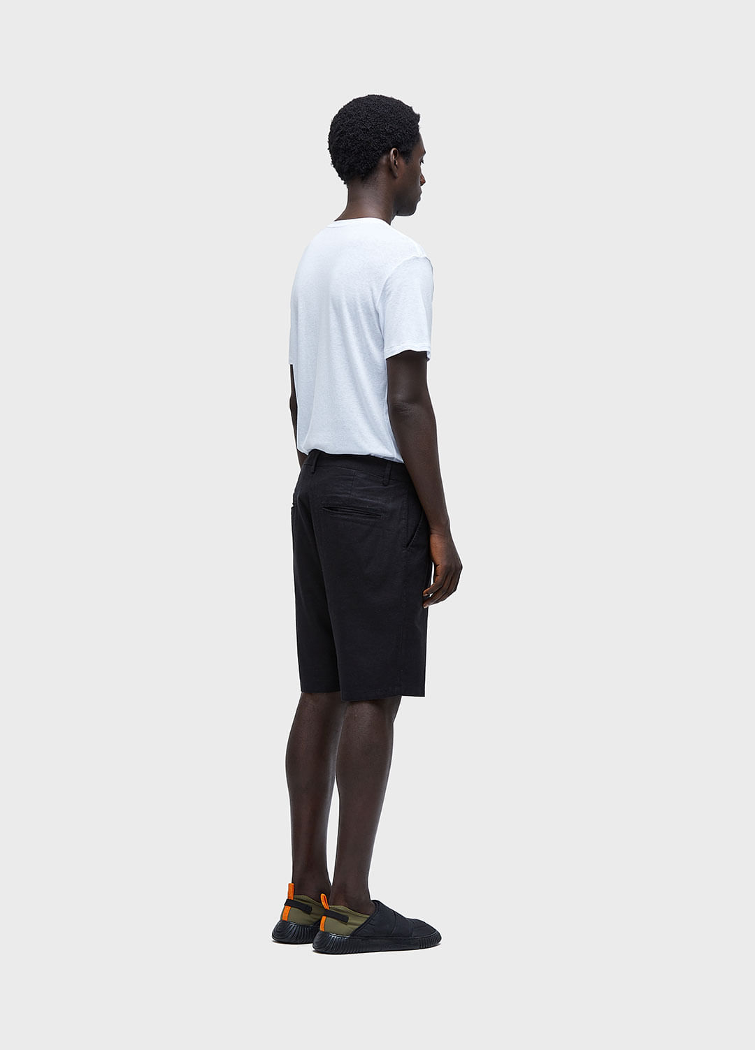 Bermuda alfaiataria basic linen