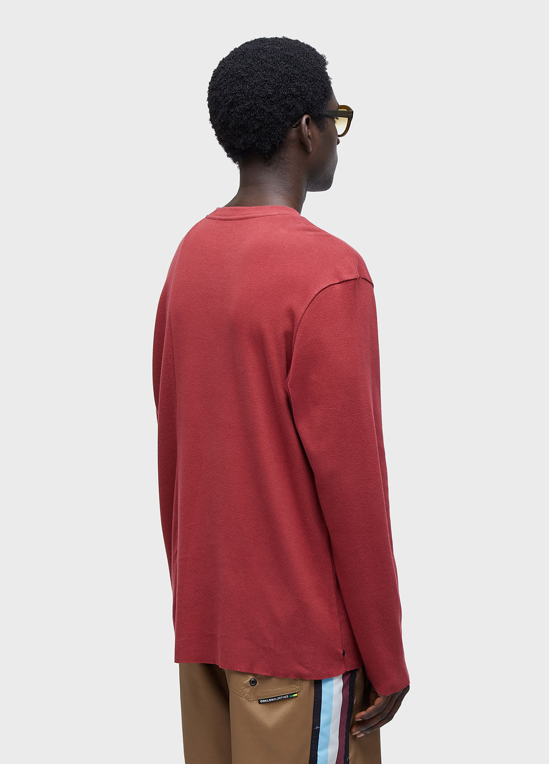 T-shirt slim MIX assimetrica