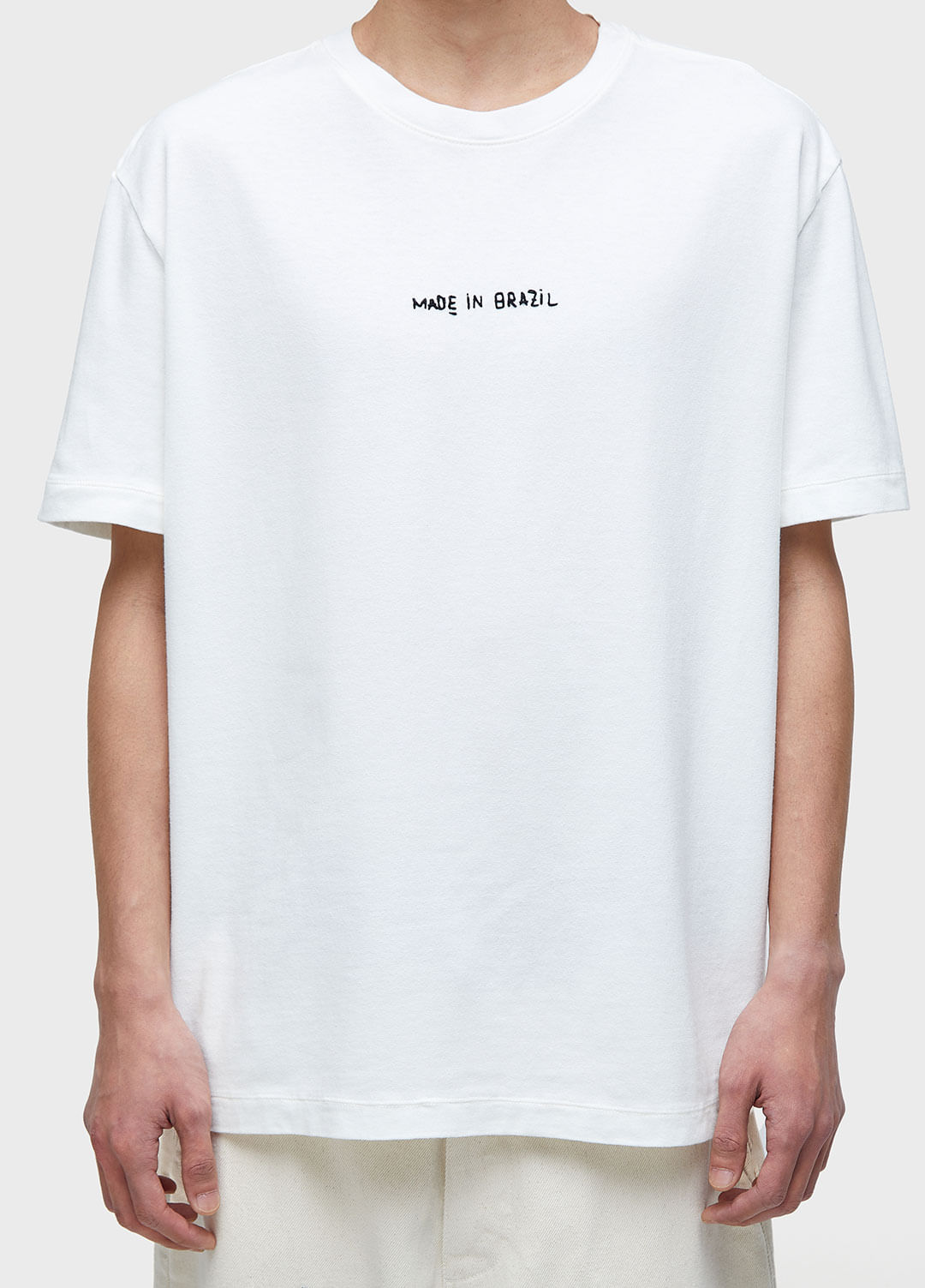 T-shirt made in brazil bordado