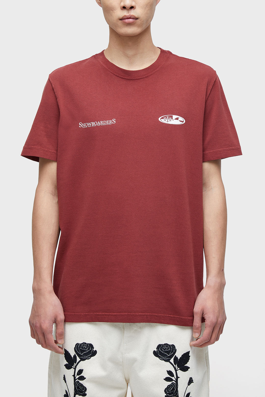 T-shirt double face snowboarders