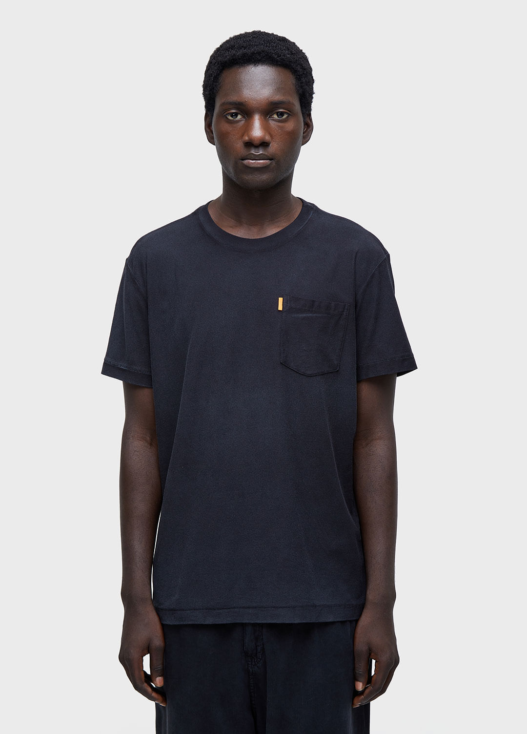 T-shirt washed pocket spot