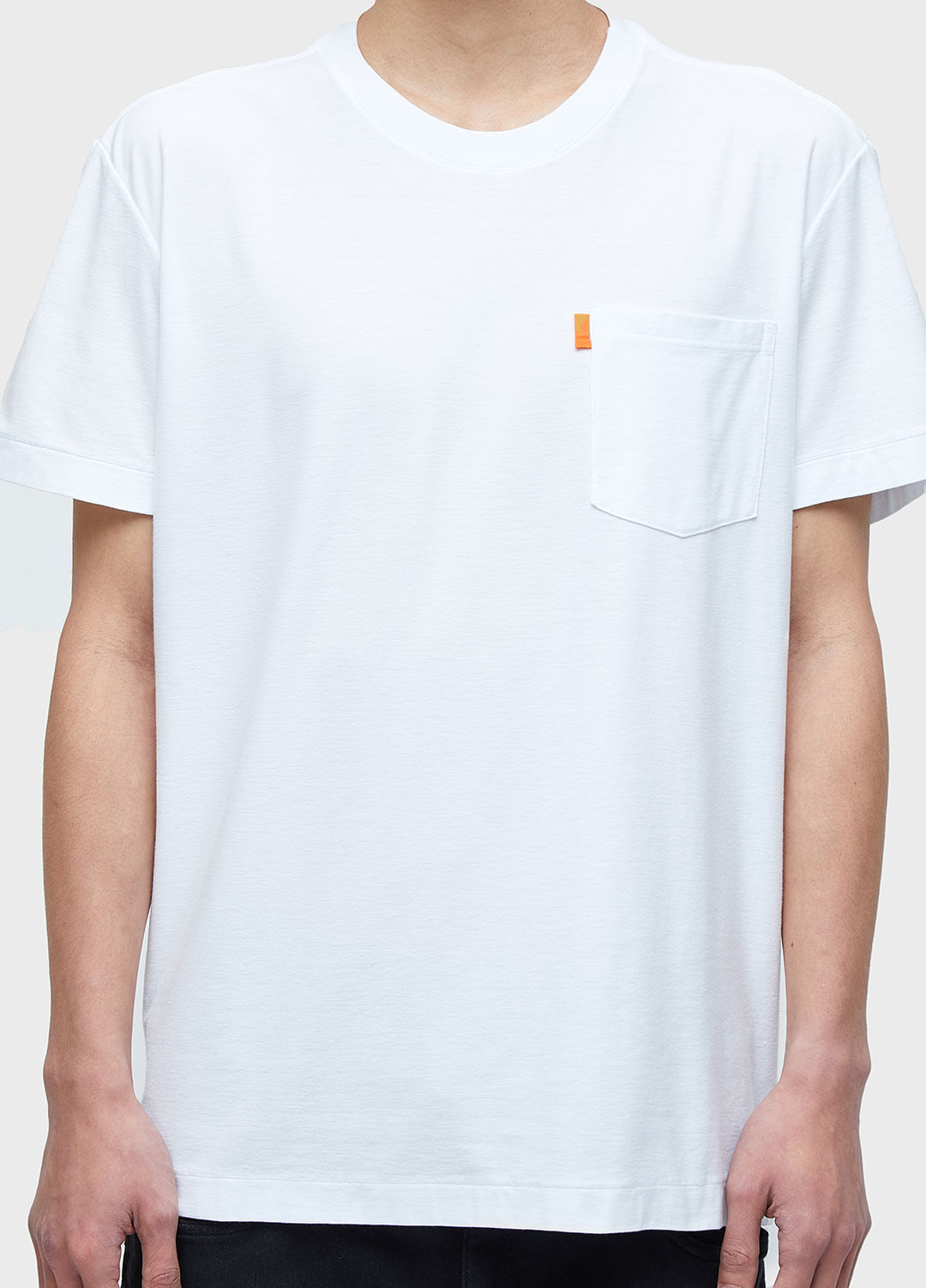 T-shirt washed pocket spot