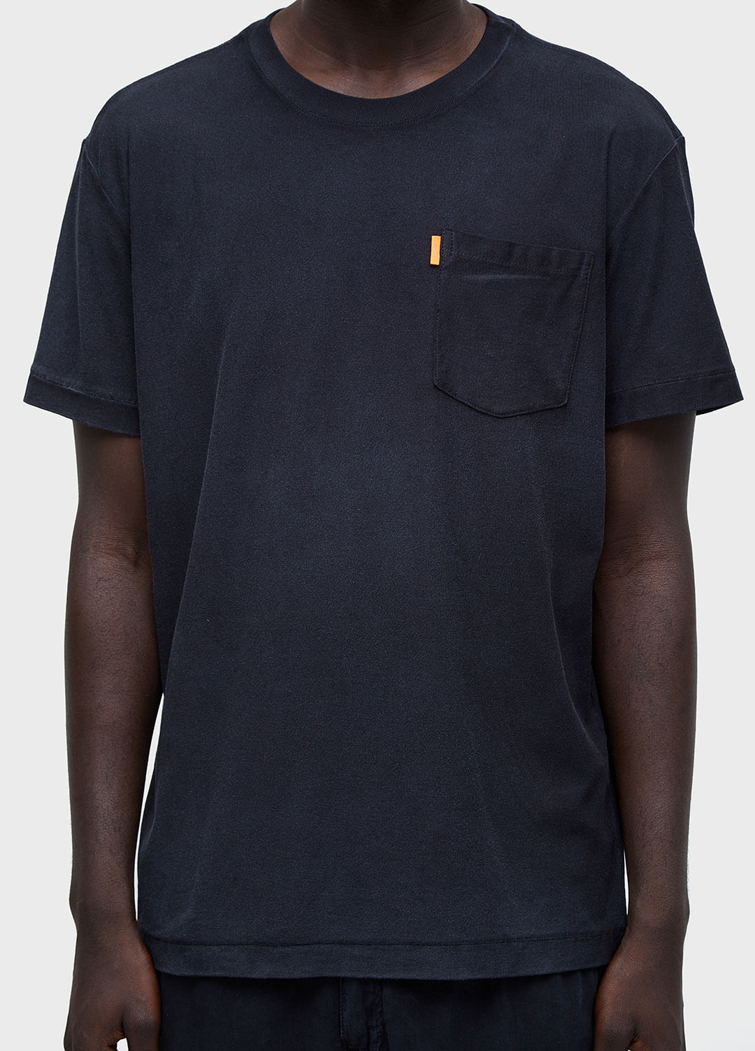 T-shirt washed pocket spot