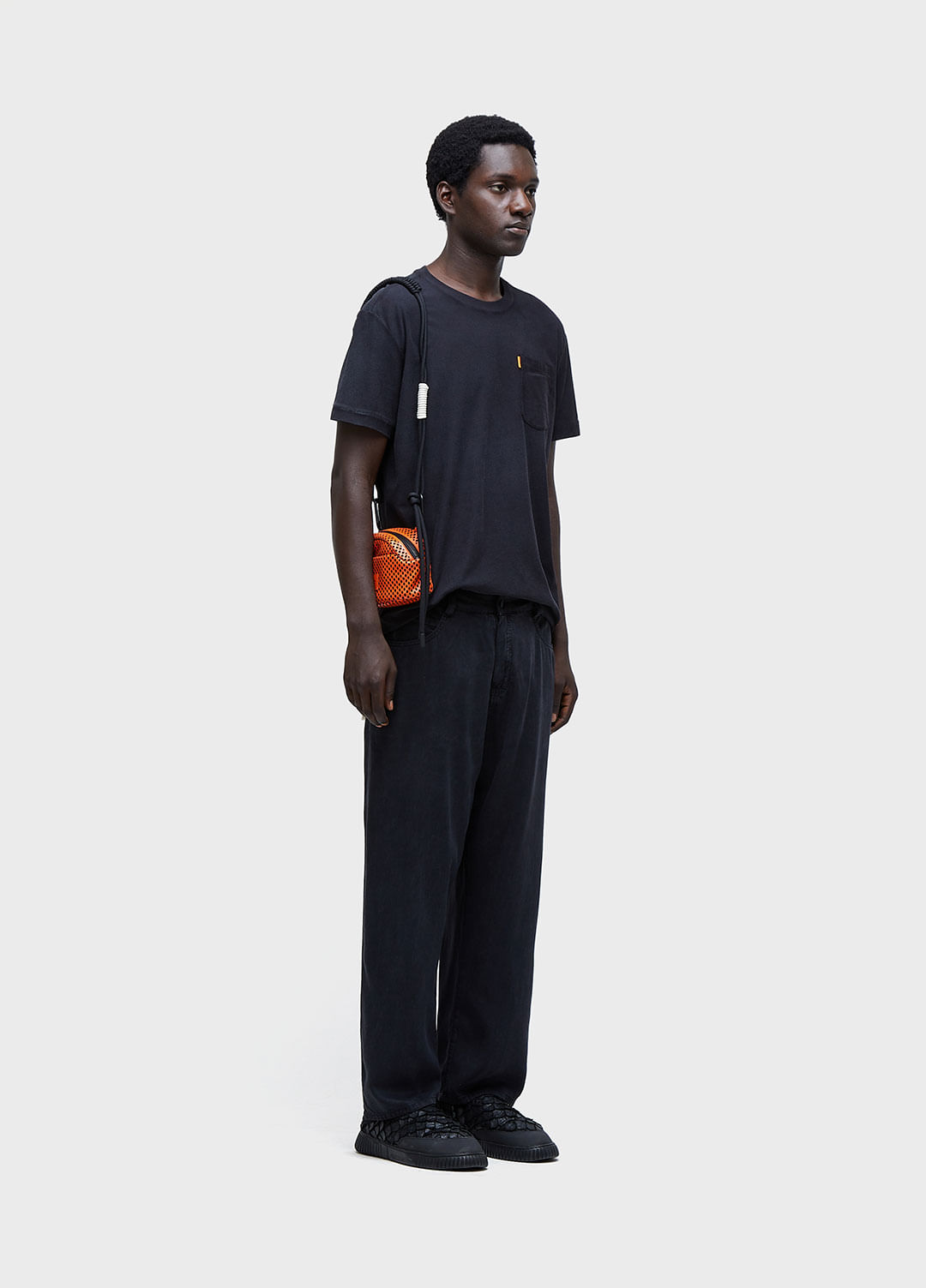 T-shirt washed pocket spot