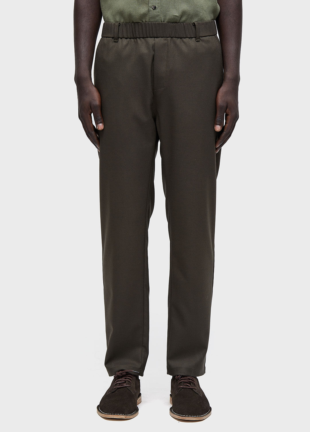 Calça alfaiataria knit