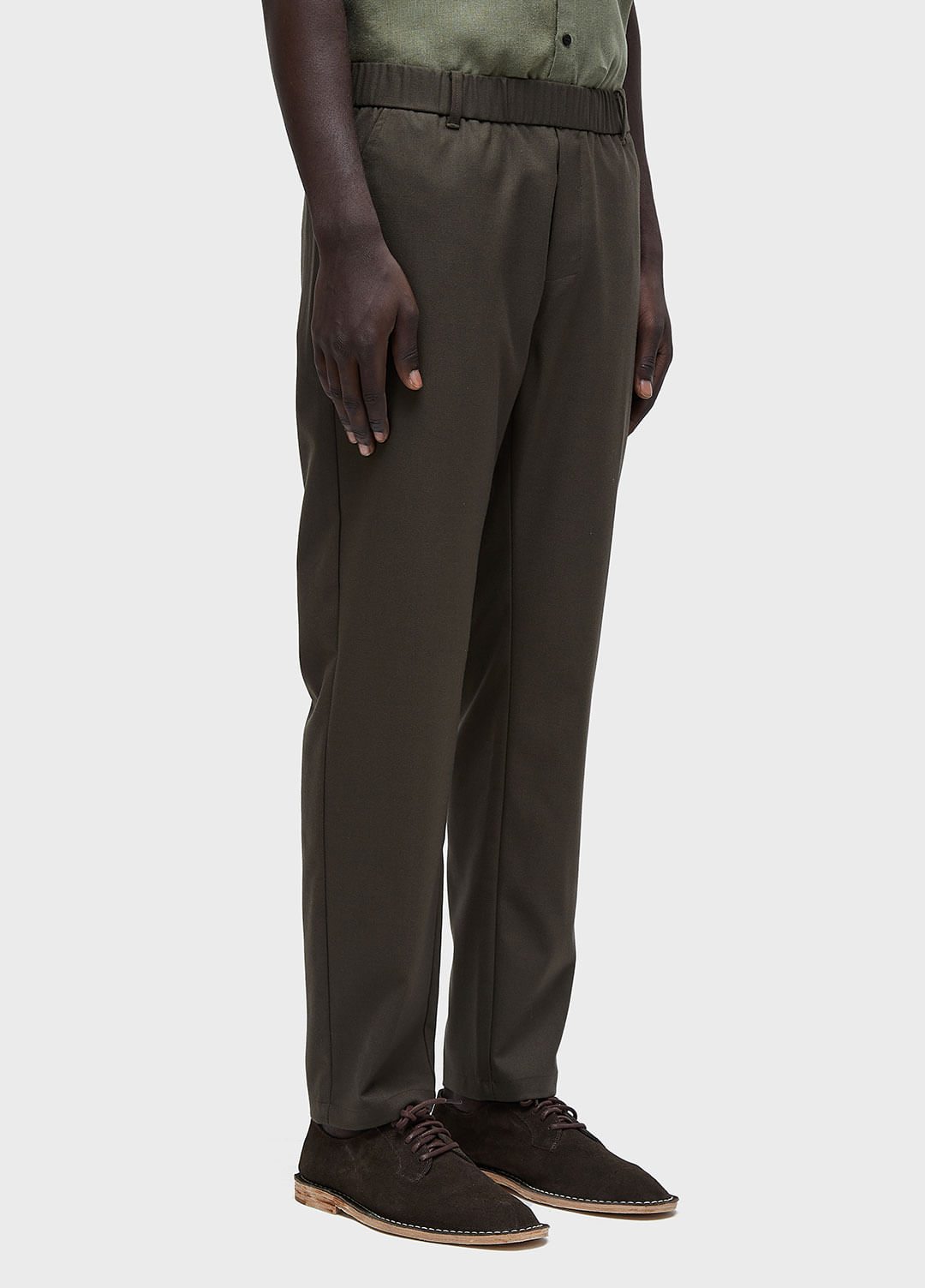 Calça alfaiataria knit