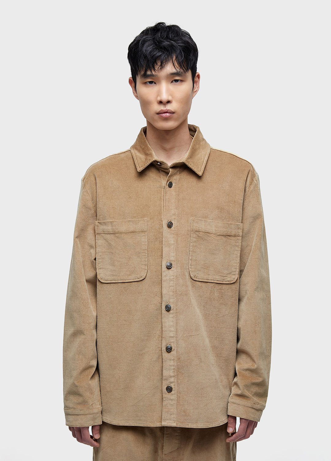 Camisa  over velvet