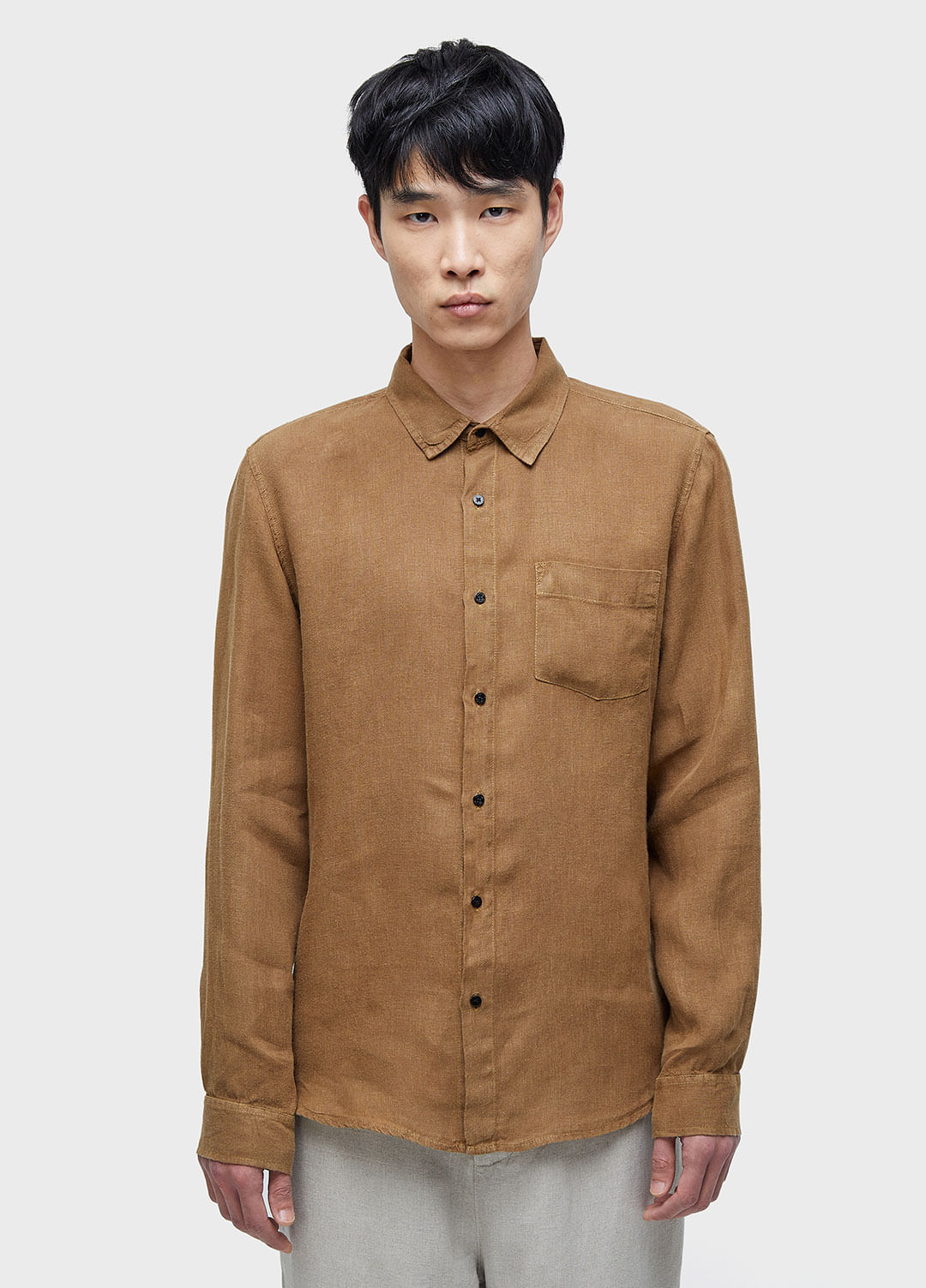 Camisa classic linen