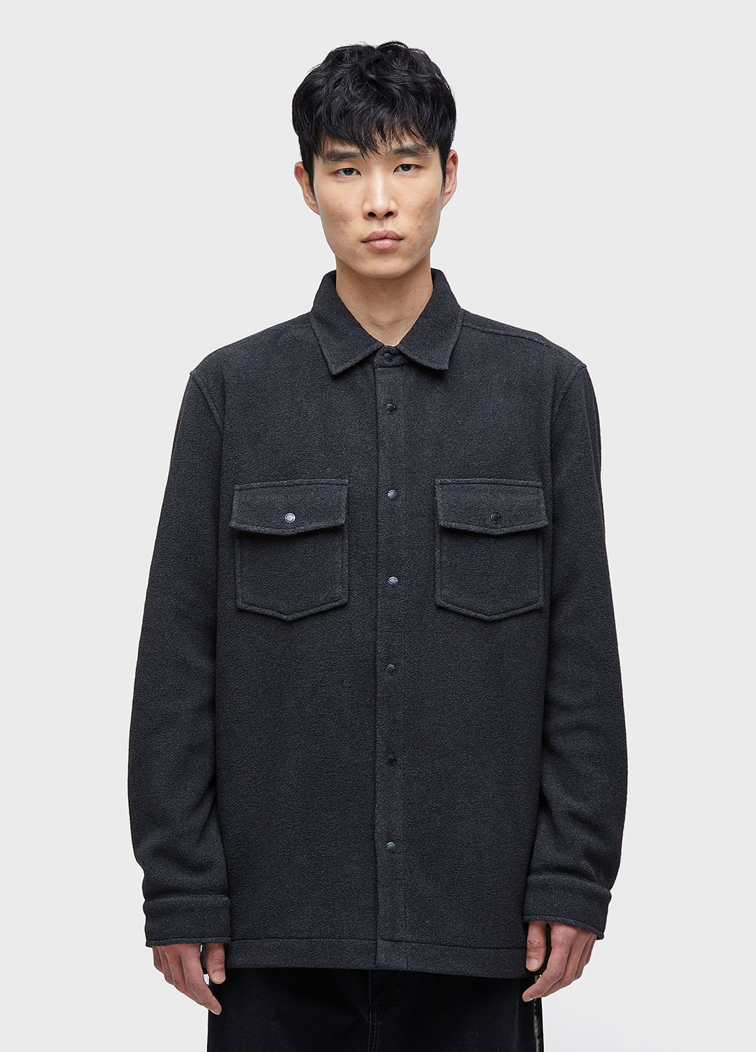 Men’s fleece shirt jacket trkk
