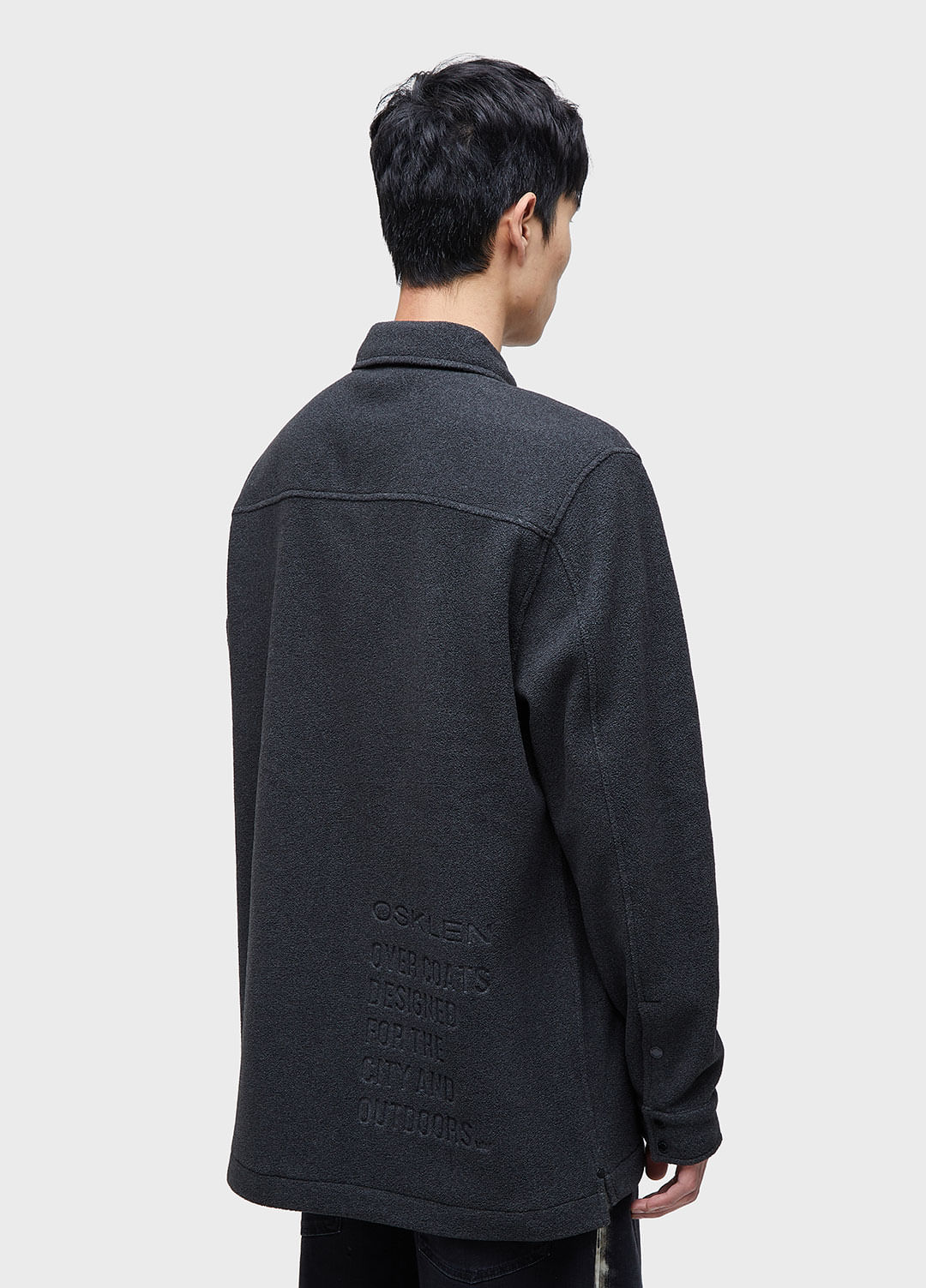 Men’s fleece shirt jacket trkk