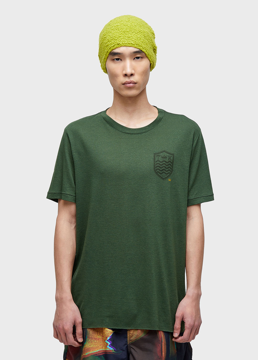 T-shirt light brasão white edition