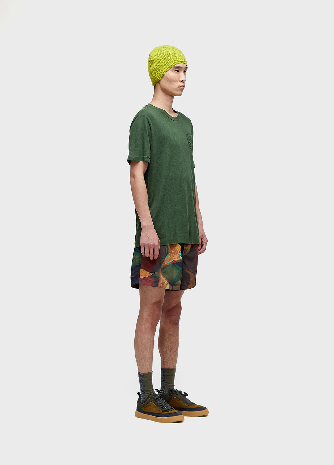 T-shirt light brasão linen white edition