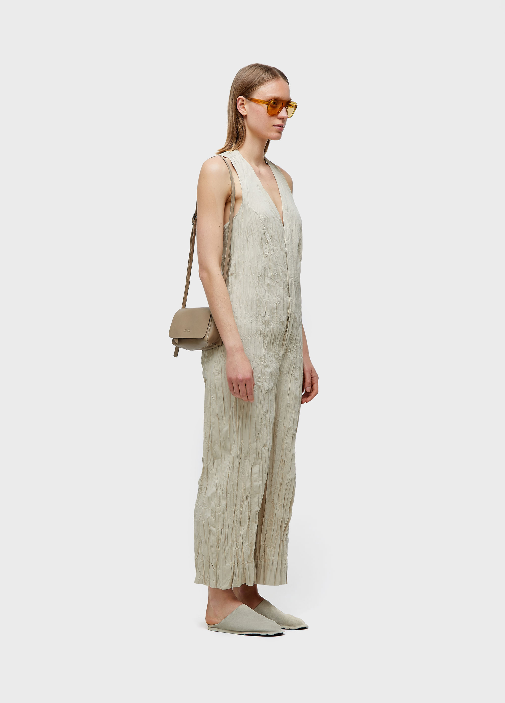 Mini leather crossbody e-basics