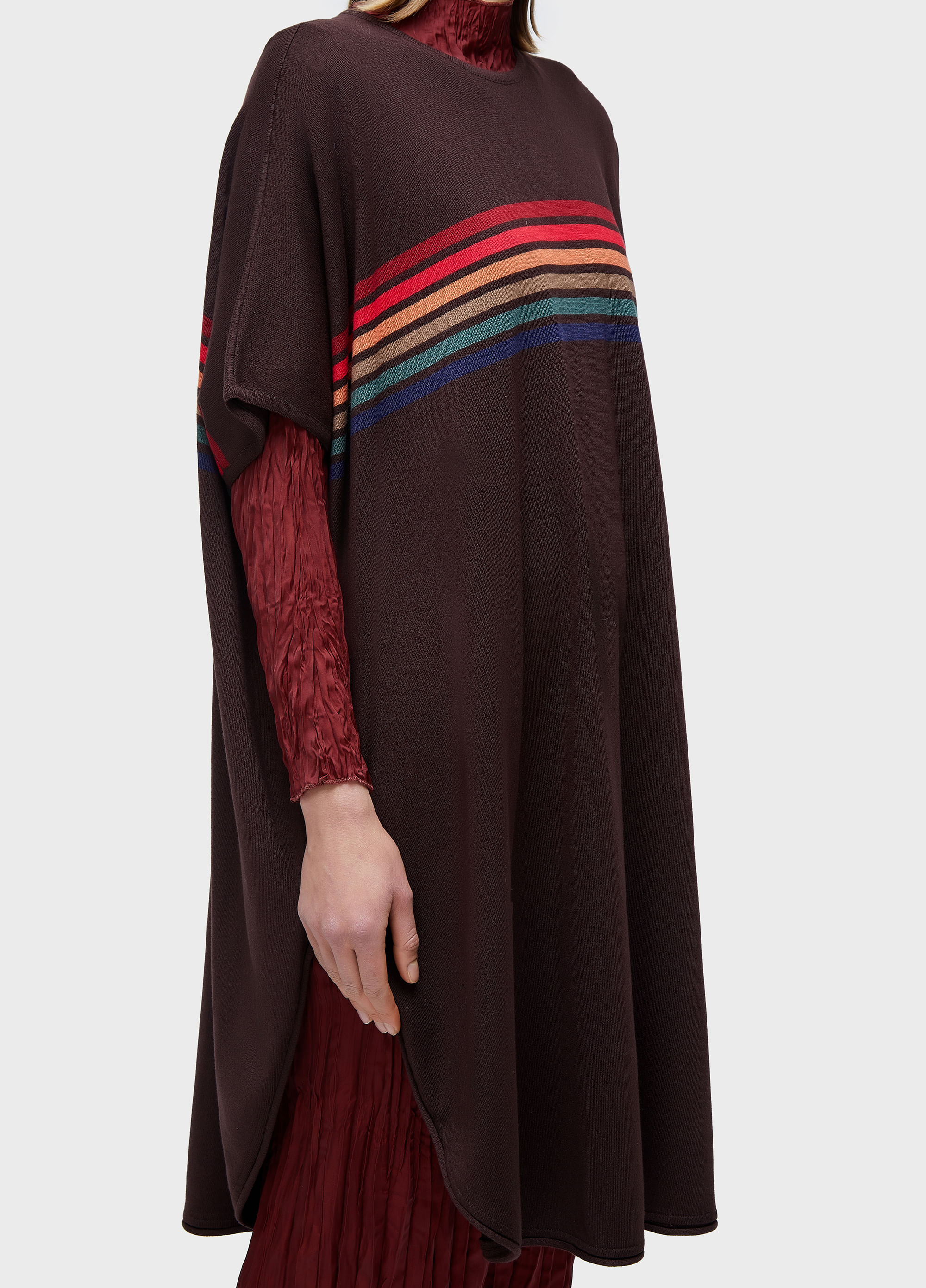 Kaftan tricot colorfull stripes