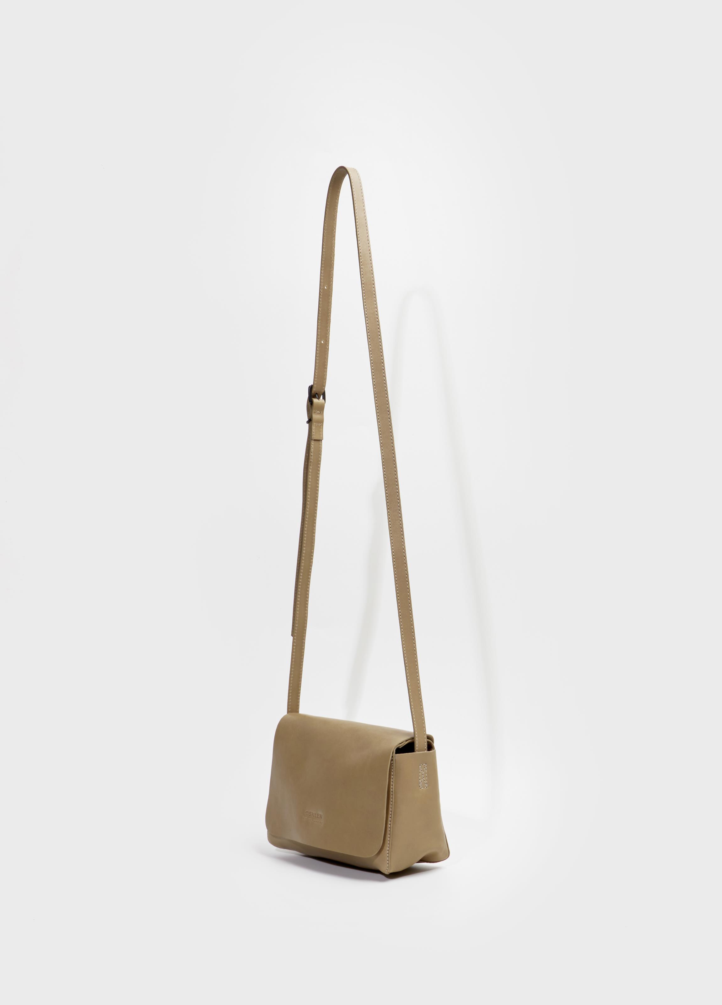Mini leather crossbody e-basics