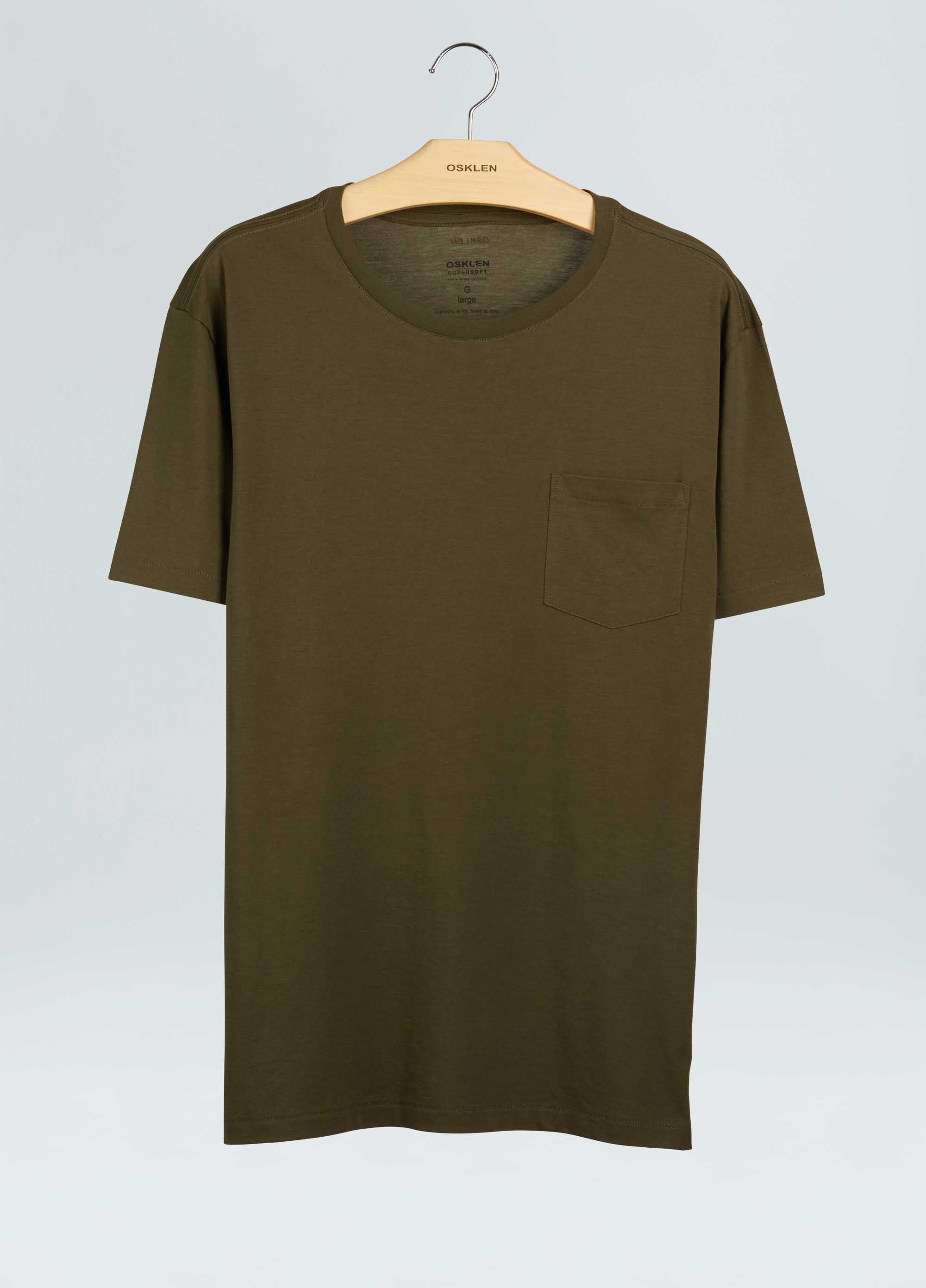 T-shirt supersoft pocket