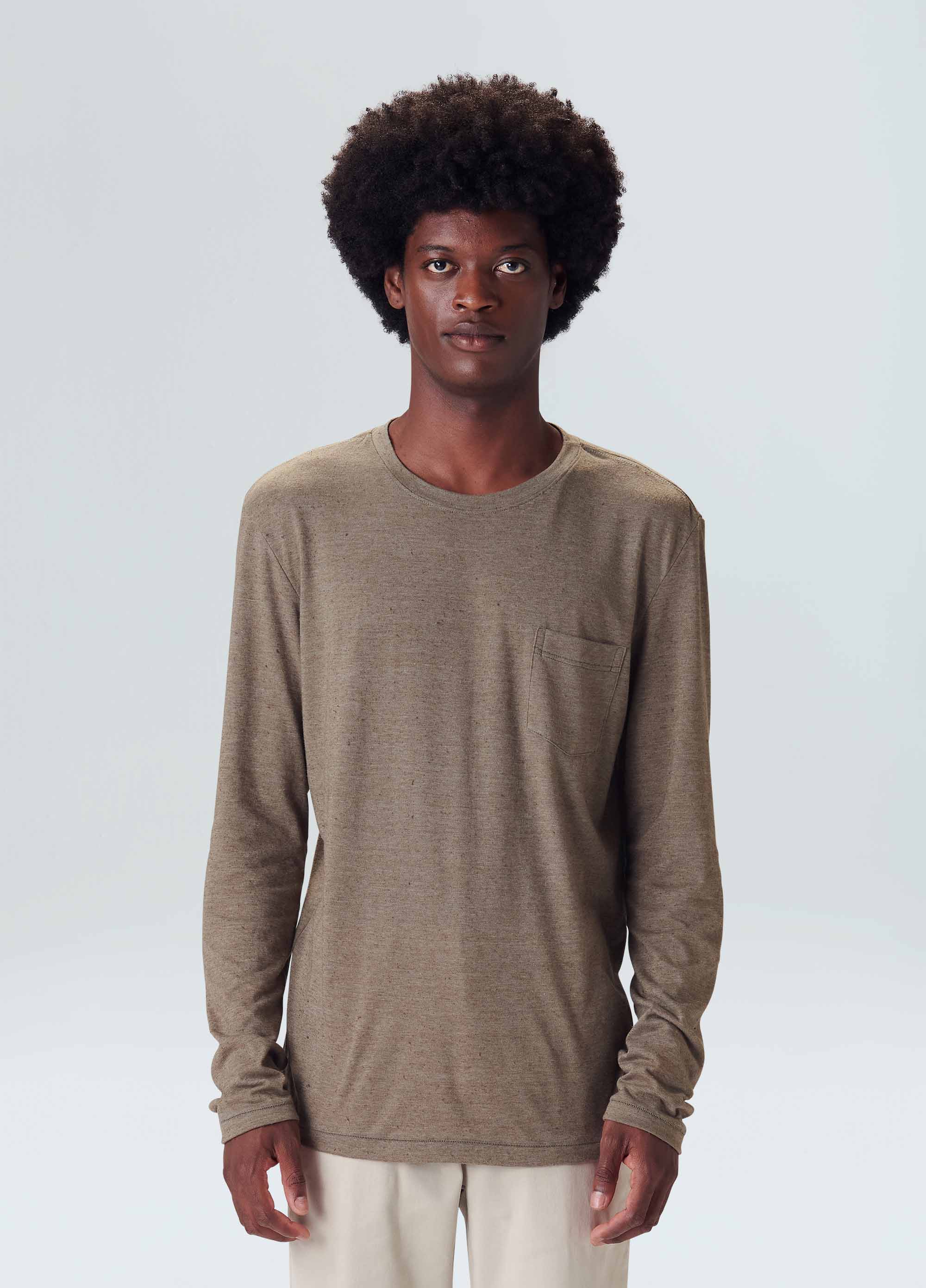 T-shirt rustic pocket e-basics  II