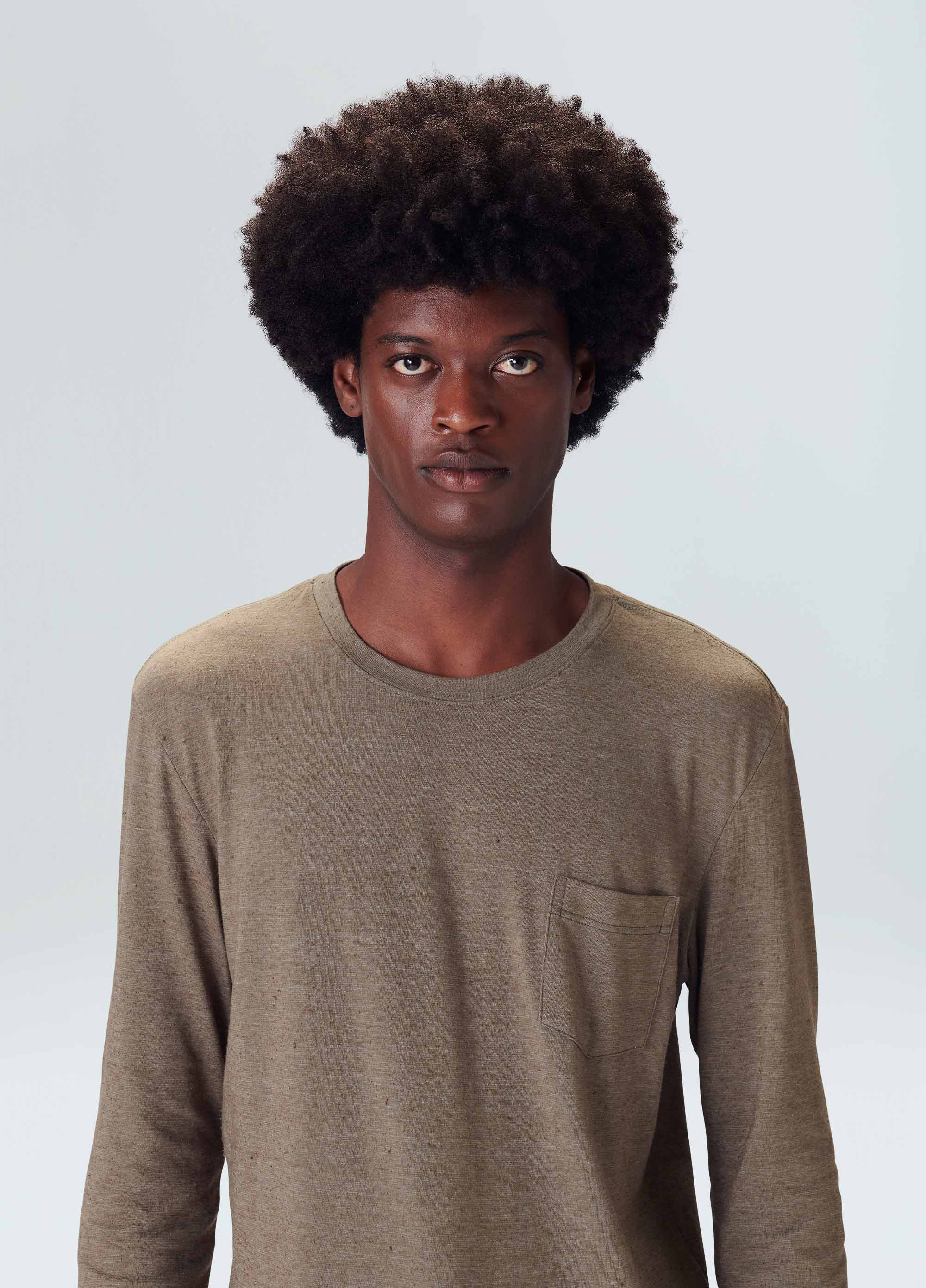 T-shirt rustic pocket e-basics II
