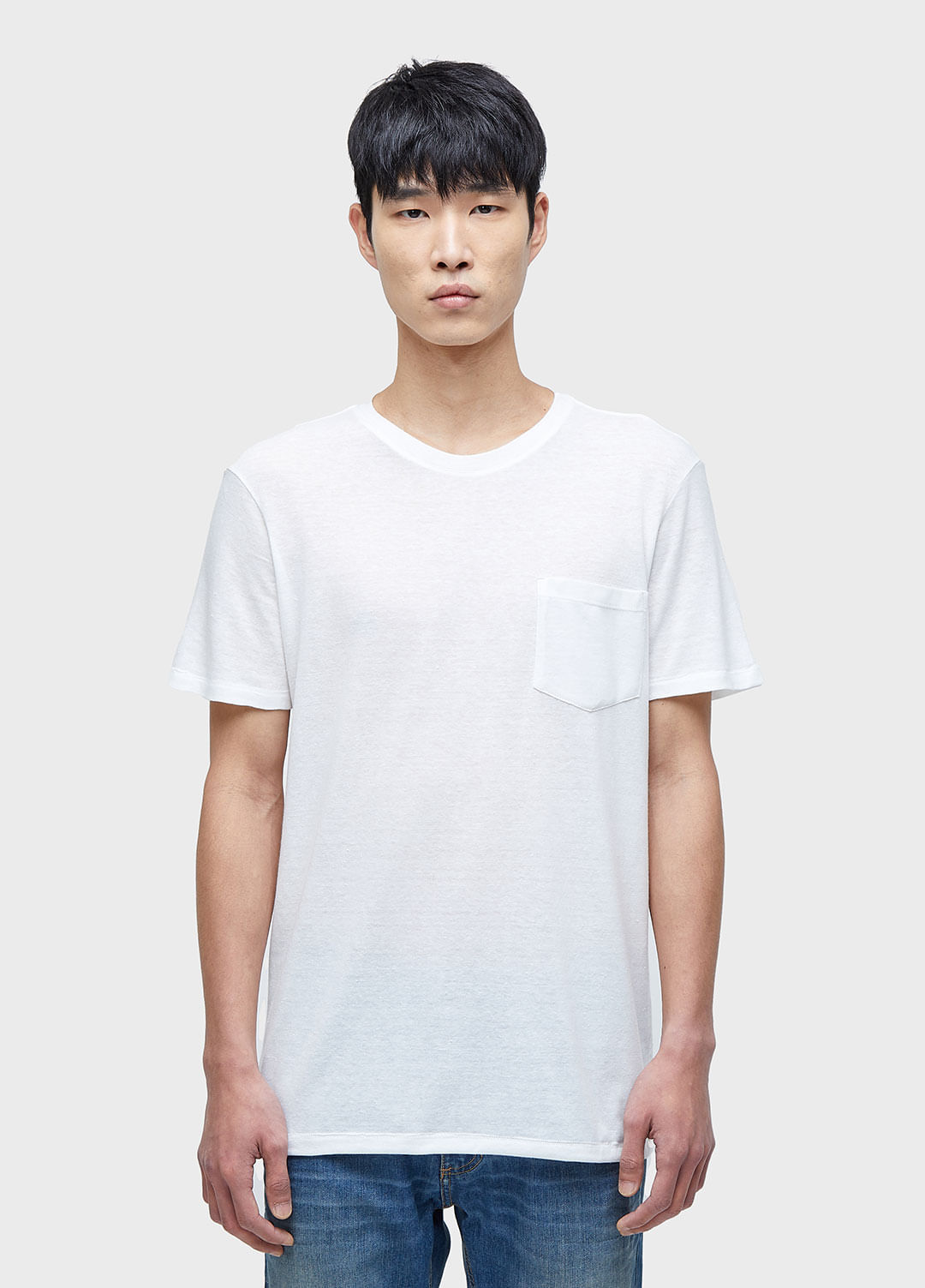 T-shirt rustic pocket e-basics  II