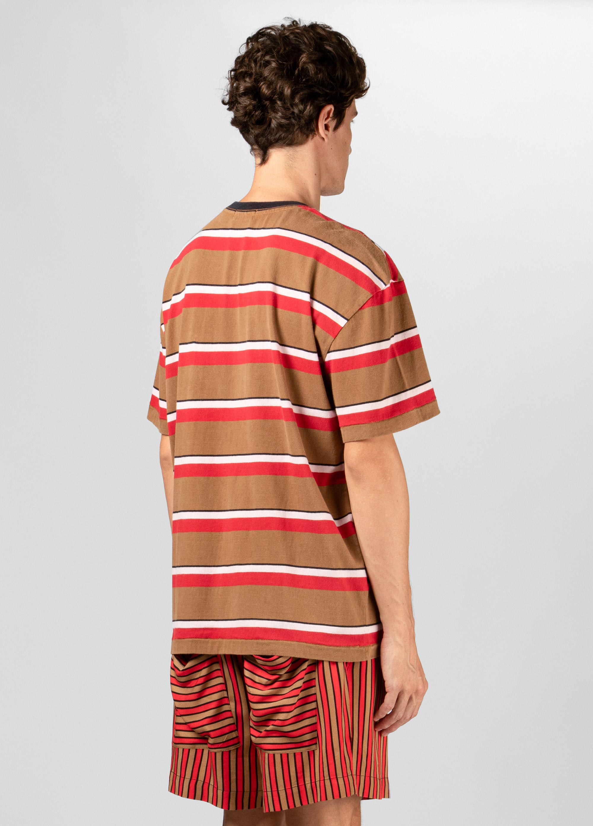 T-shirt pocket stripes pulse