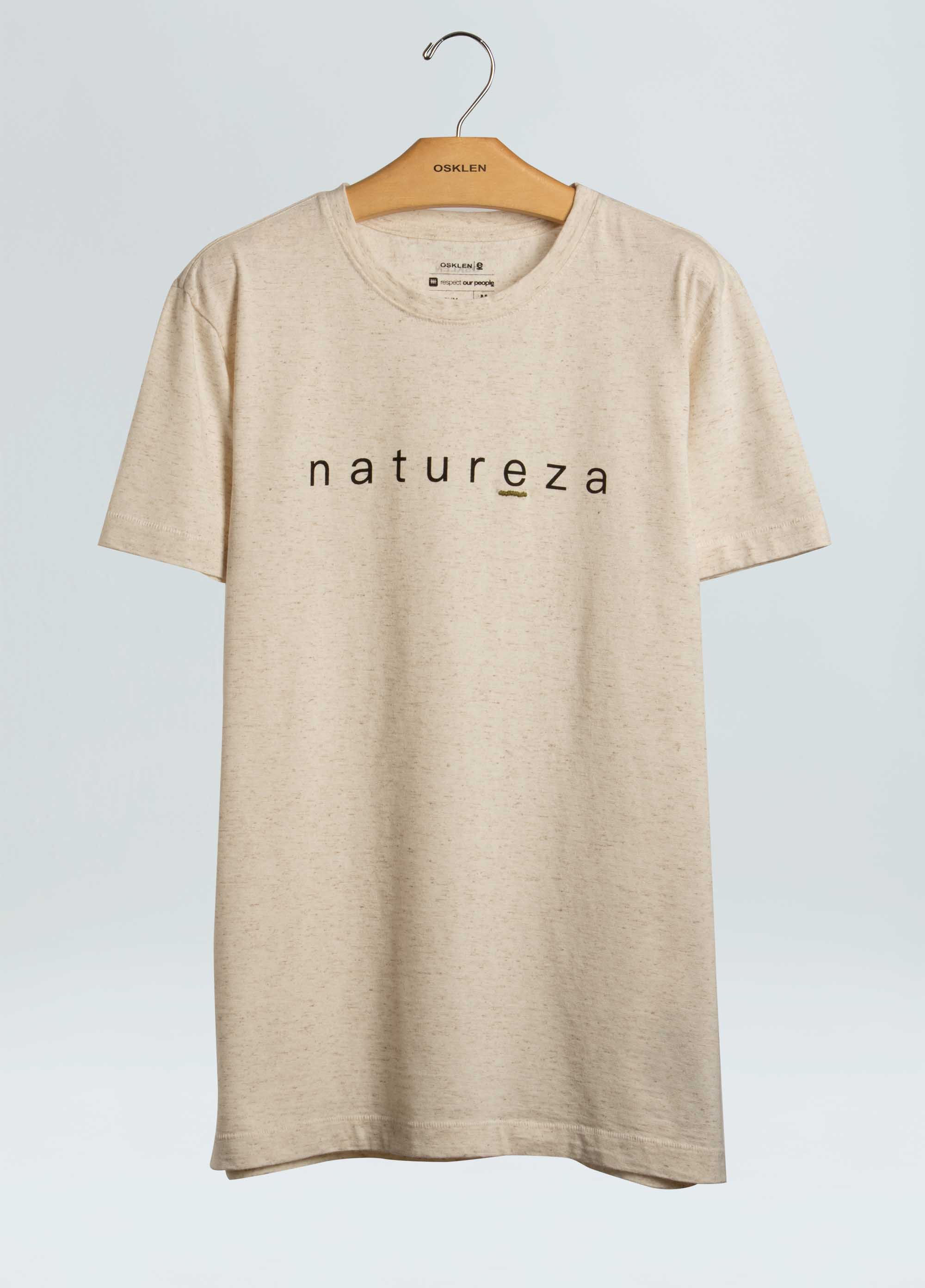 T-shirt juta natureza