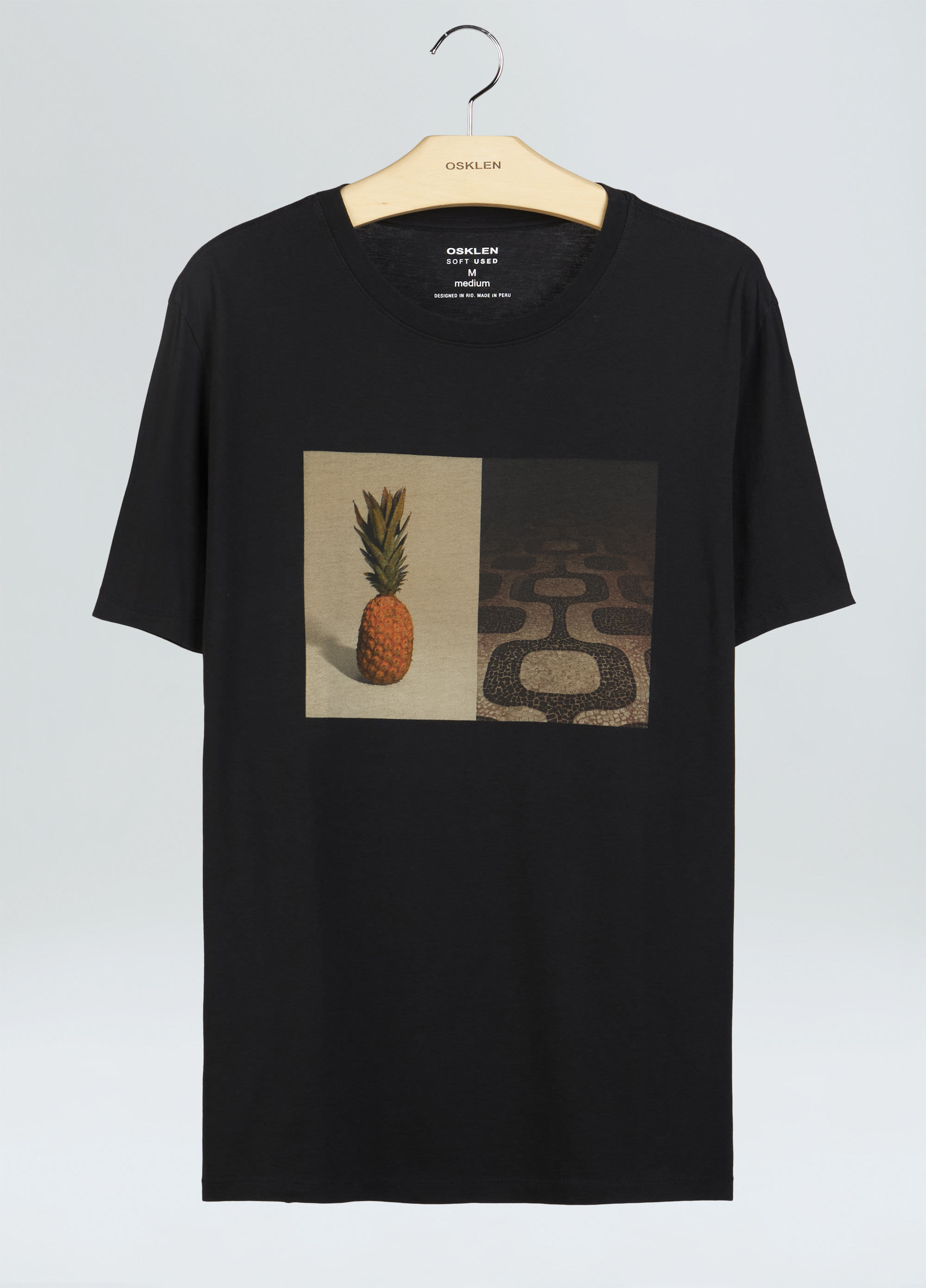 T-shirt soft used abacaxi calçadão