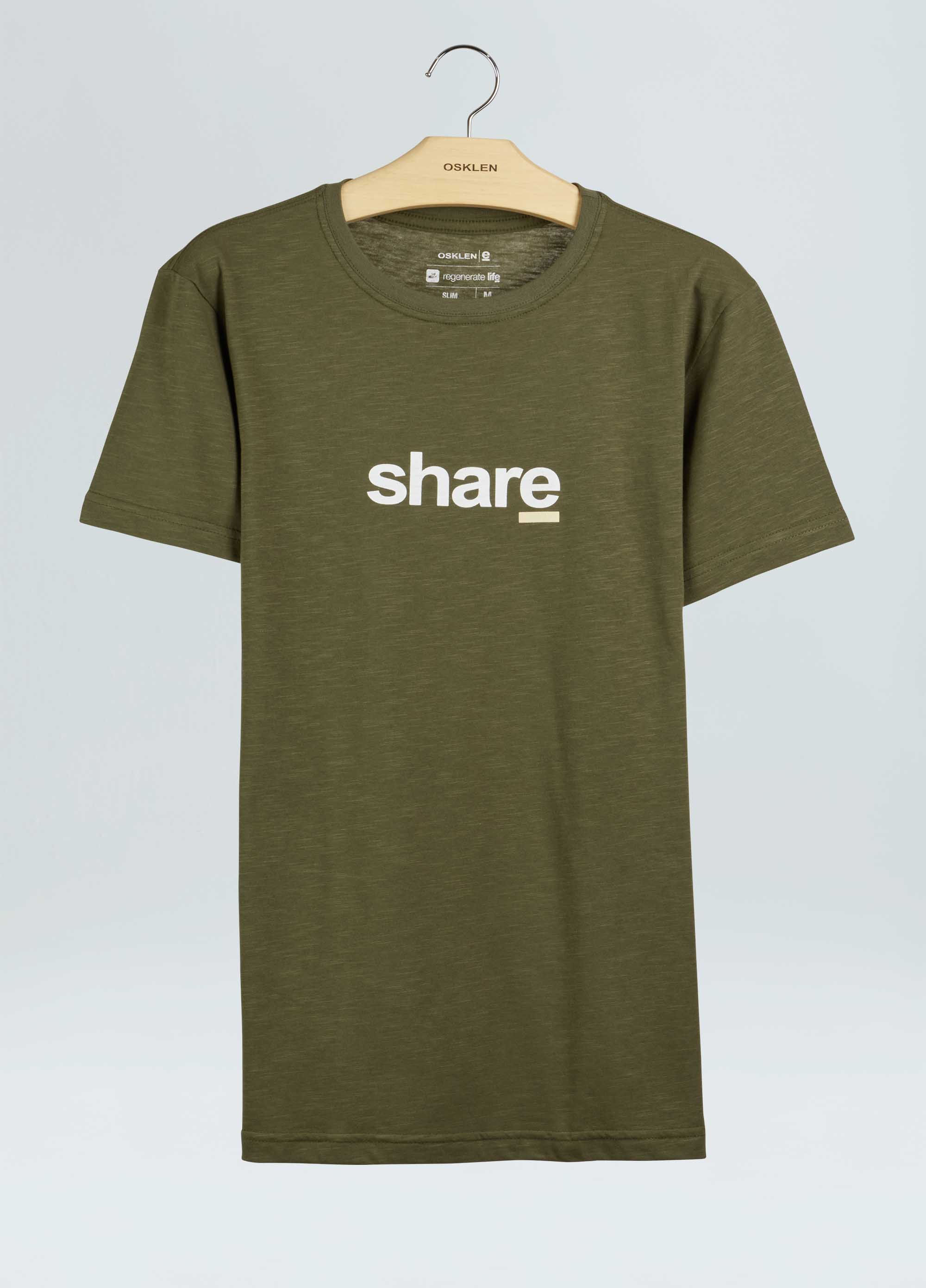 T-shirt organic rough share