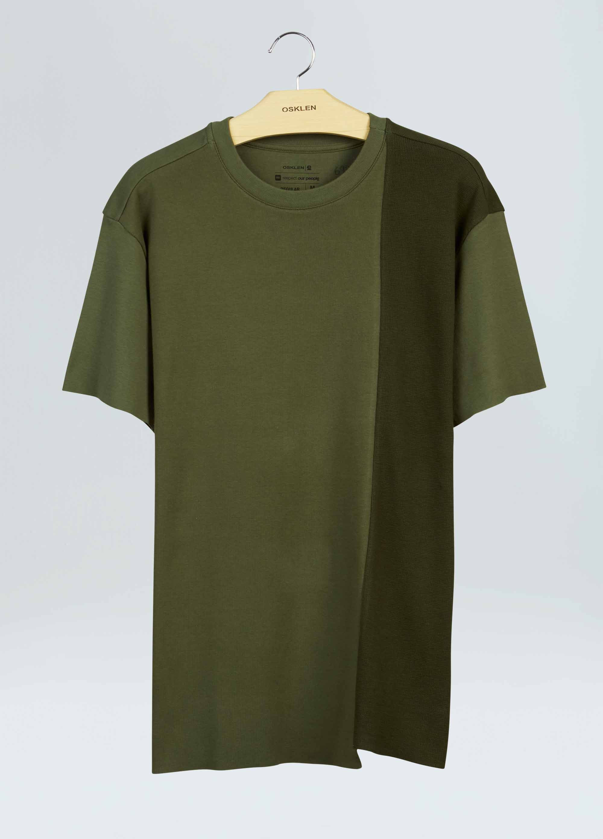 T-shirt MIX assimetrica