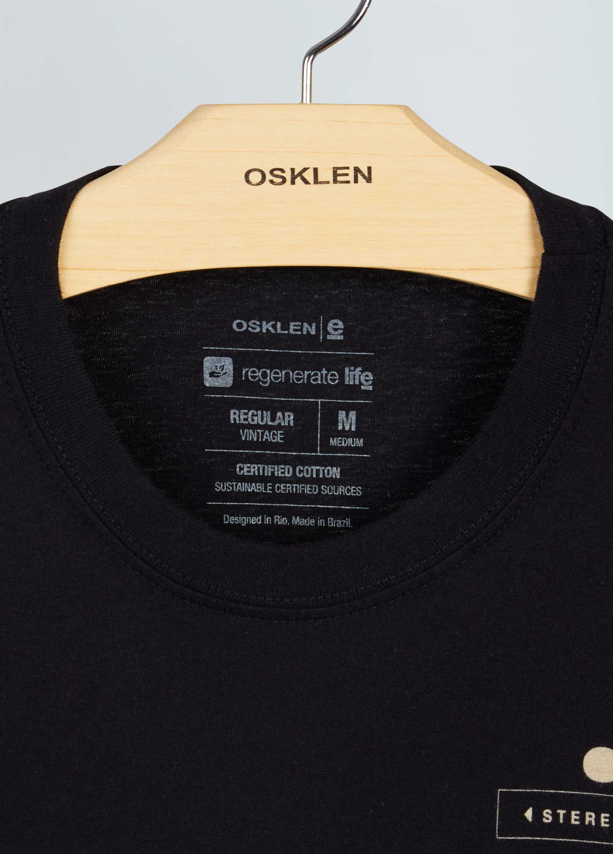 T-shirt vintage record label