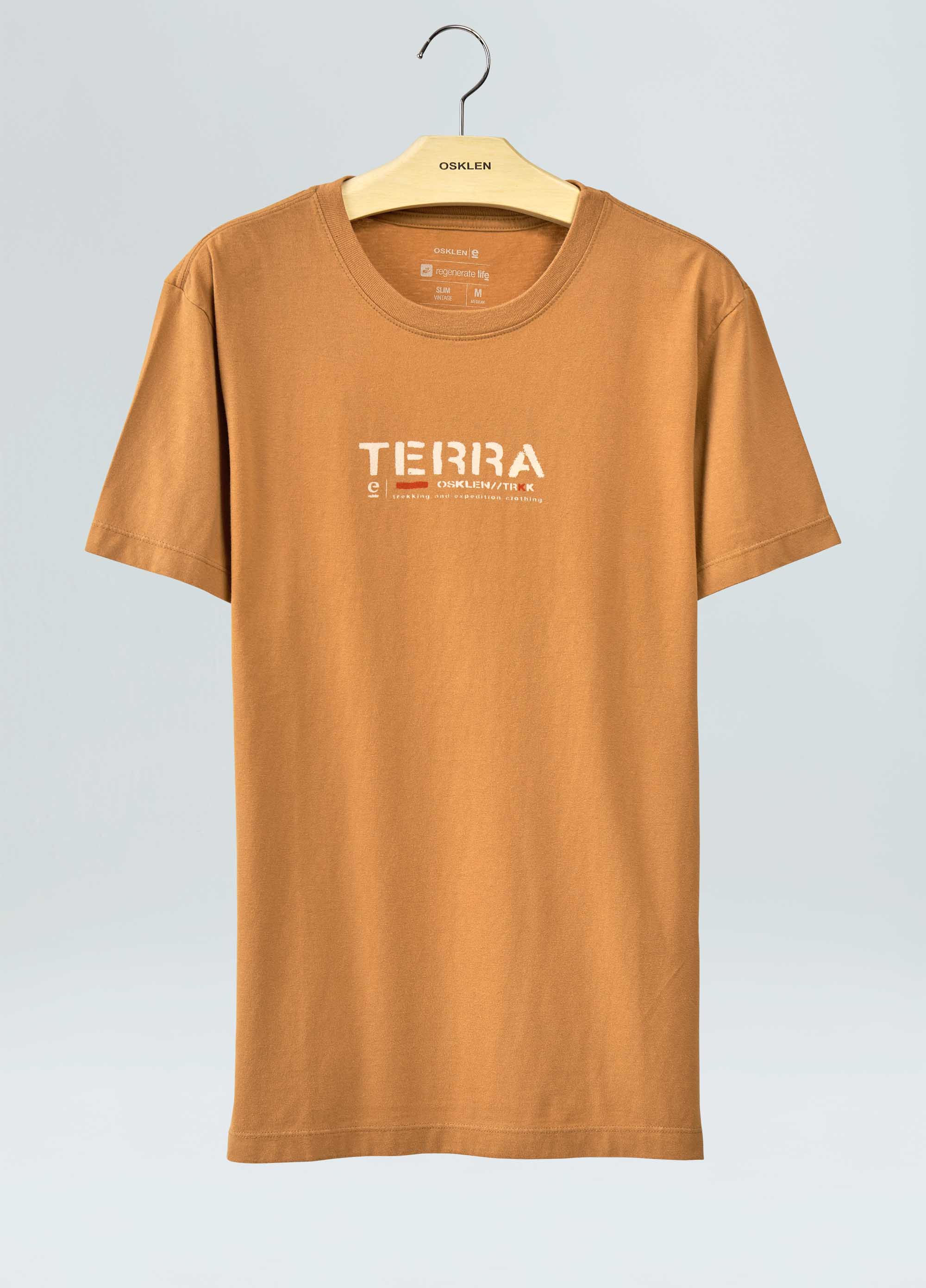 T-shirt vintage terra