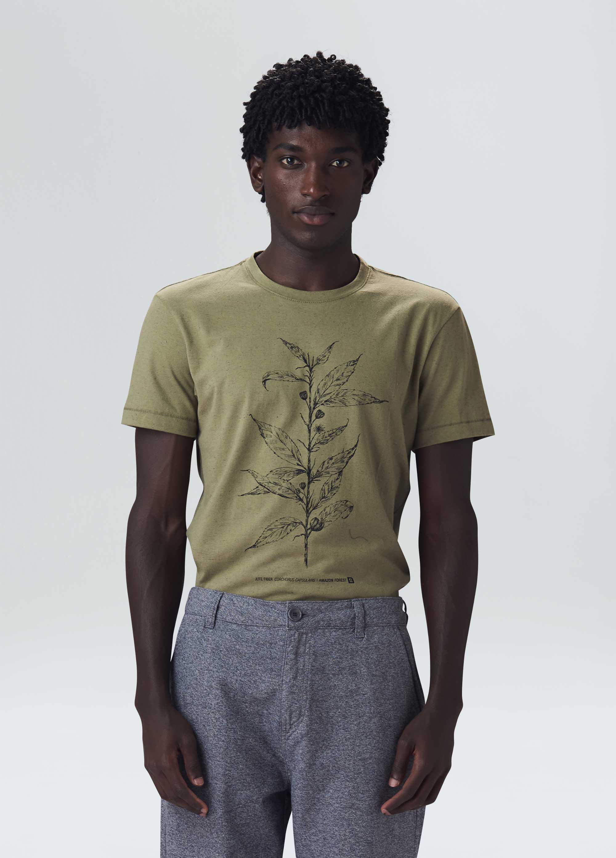 T-shirt slim juta color