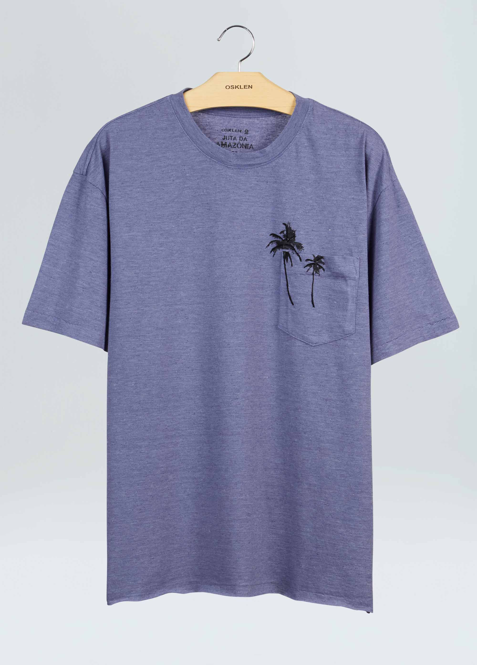 T-shirt coqueiros blue