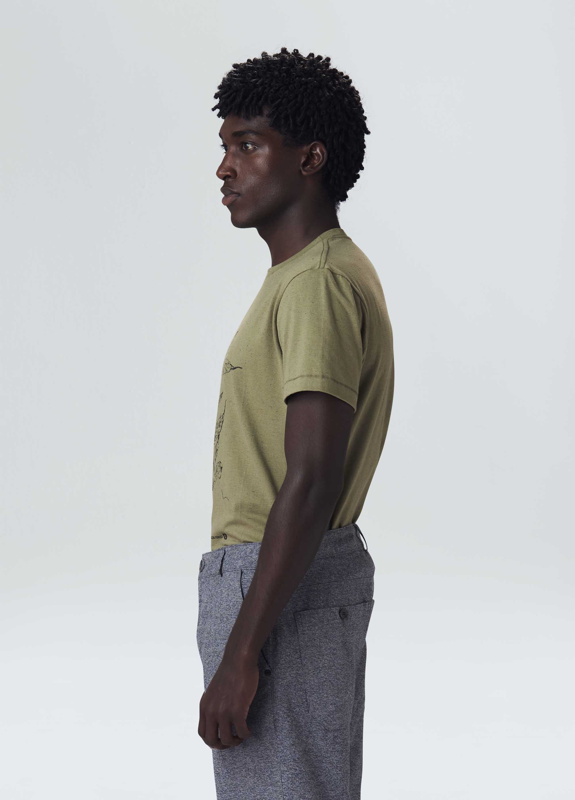 T-shirt slim juta color