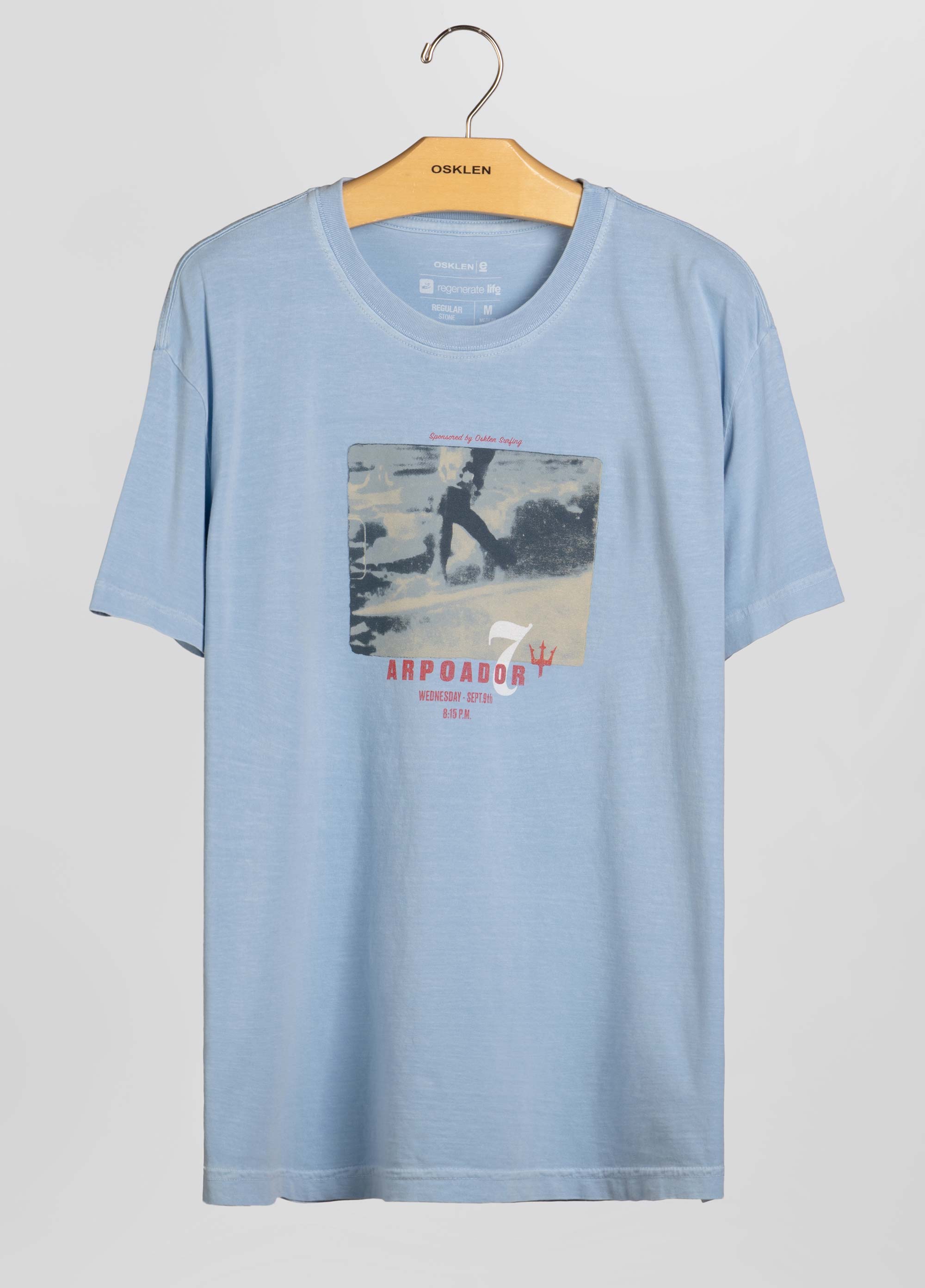 T-shirt stone old style surf