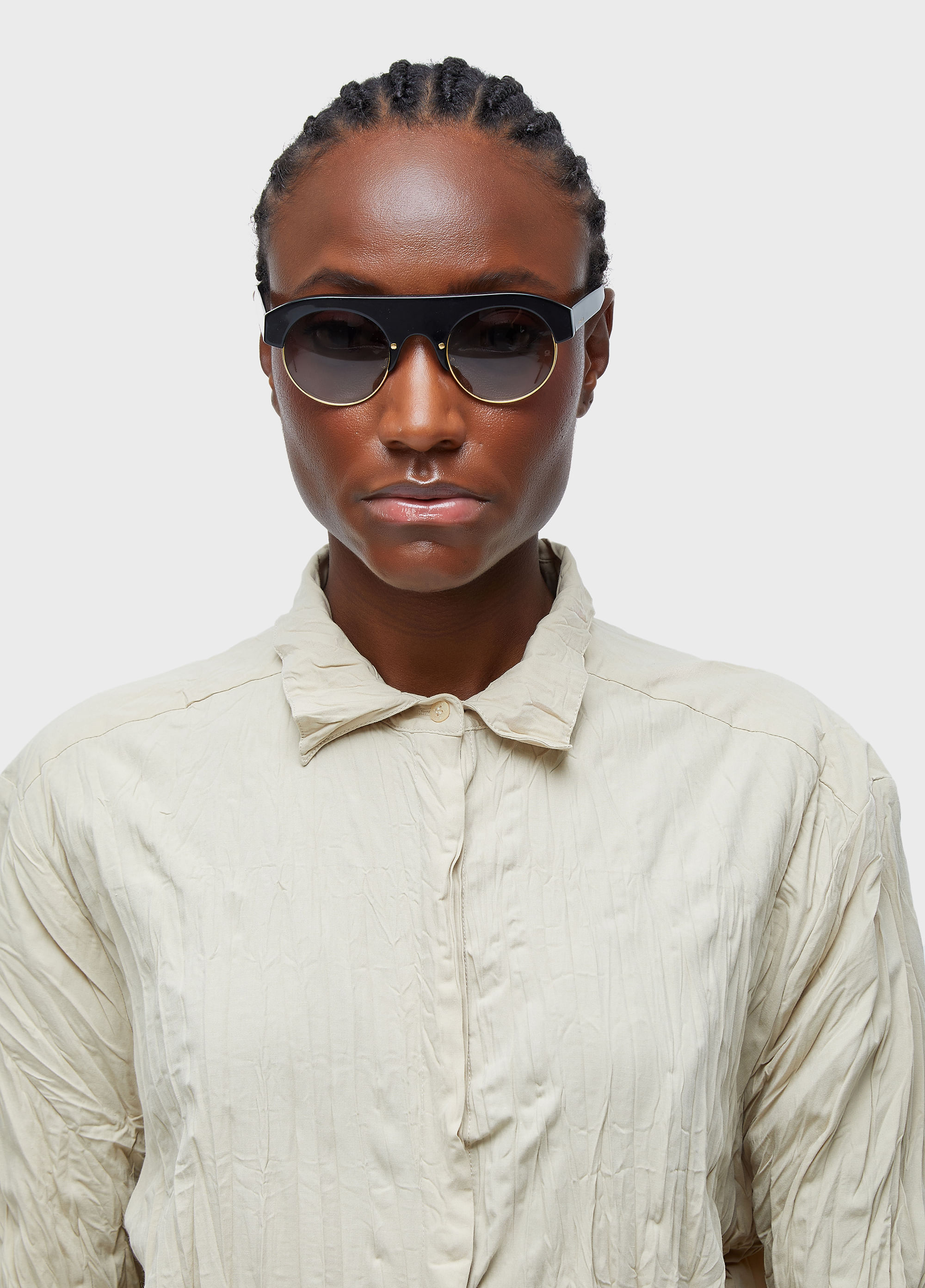 Camisa tricoline wrinkled
