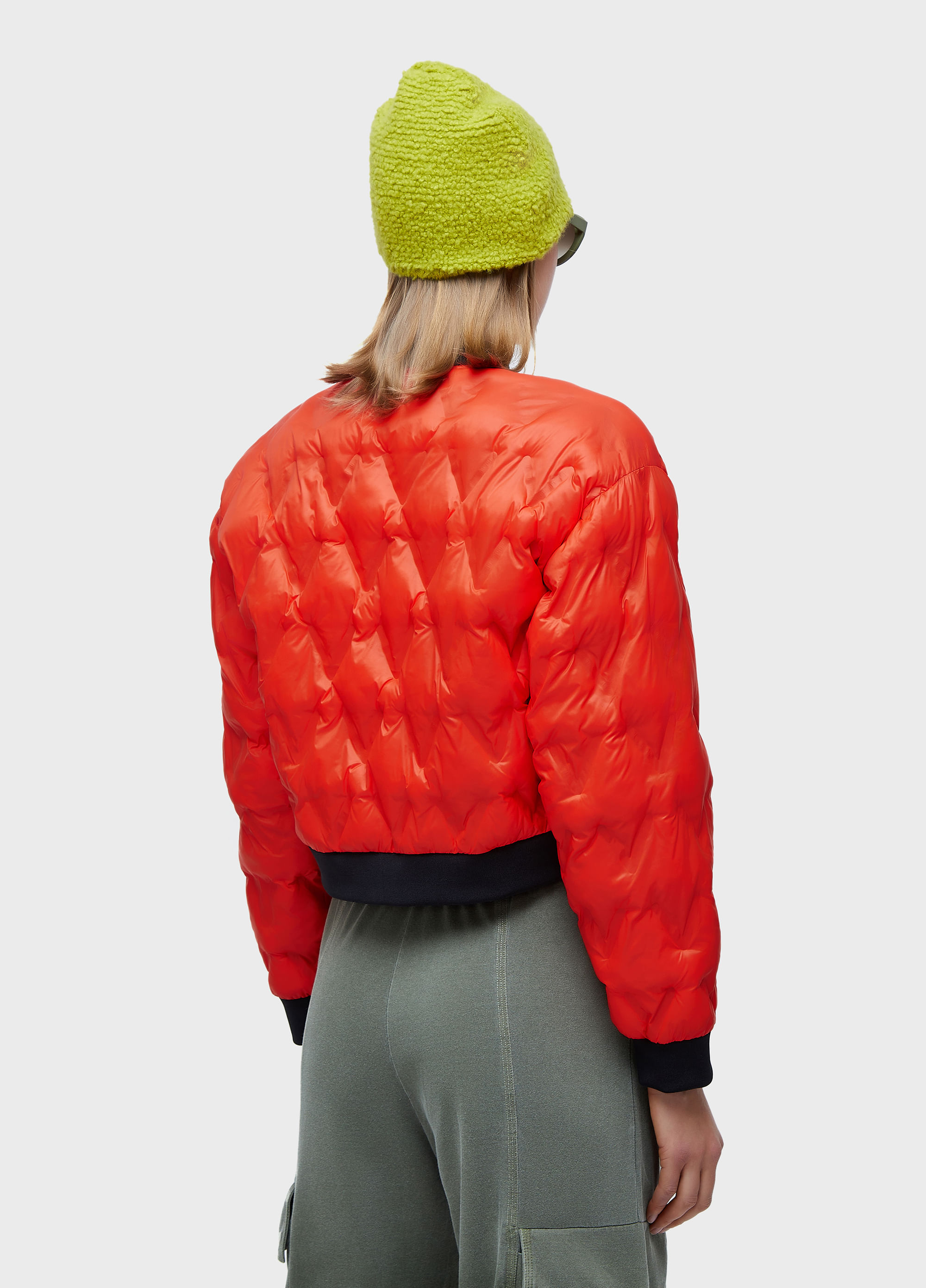 Jaqueta bomber matelasse double face