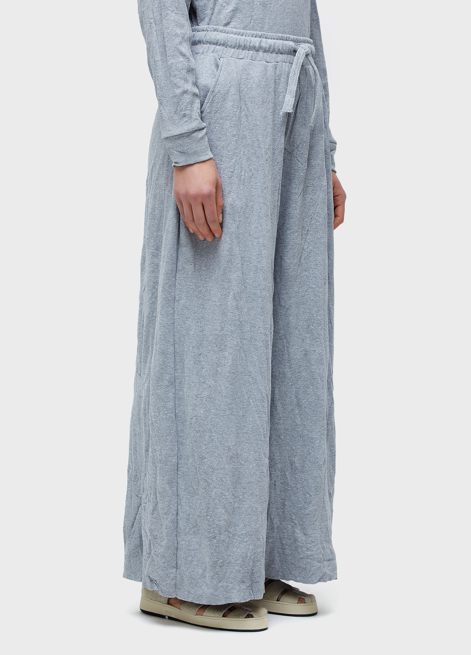 Calça wrinkle mescla