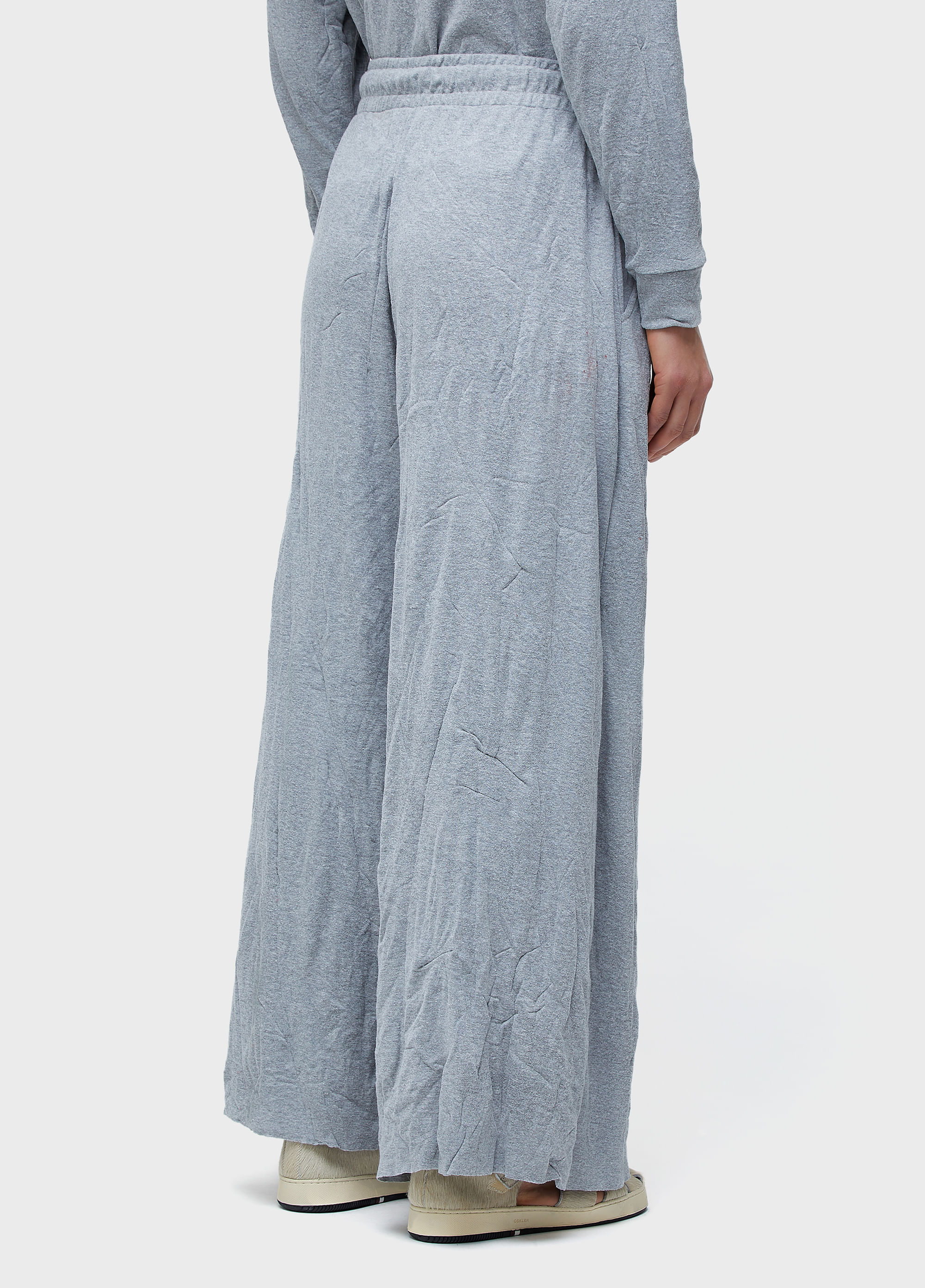 Calça wrinkle mescla