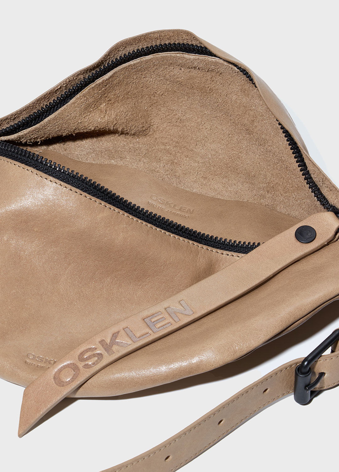 Pochete leather e-basics