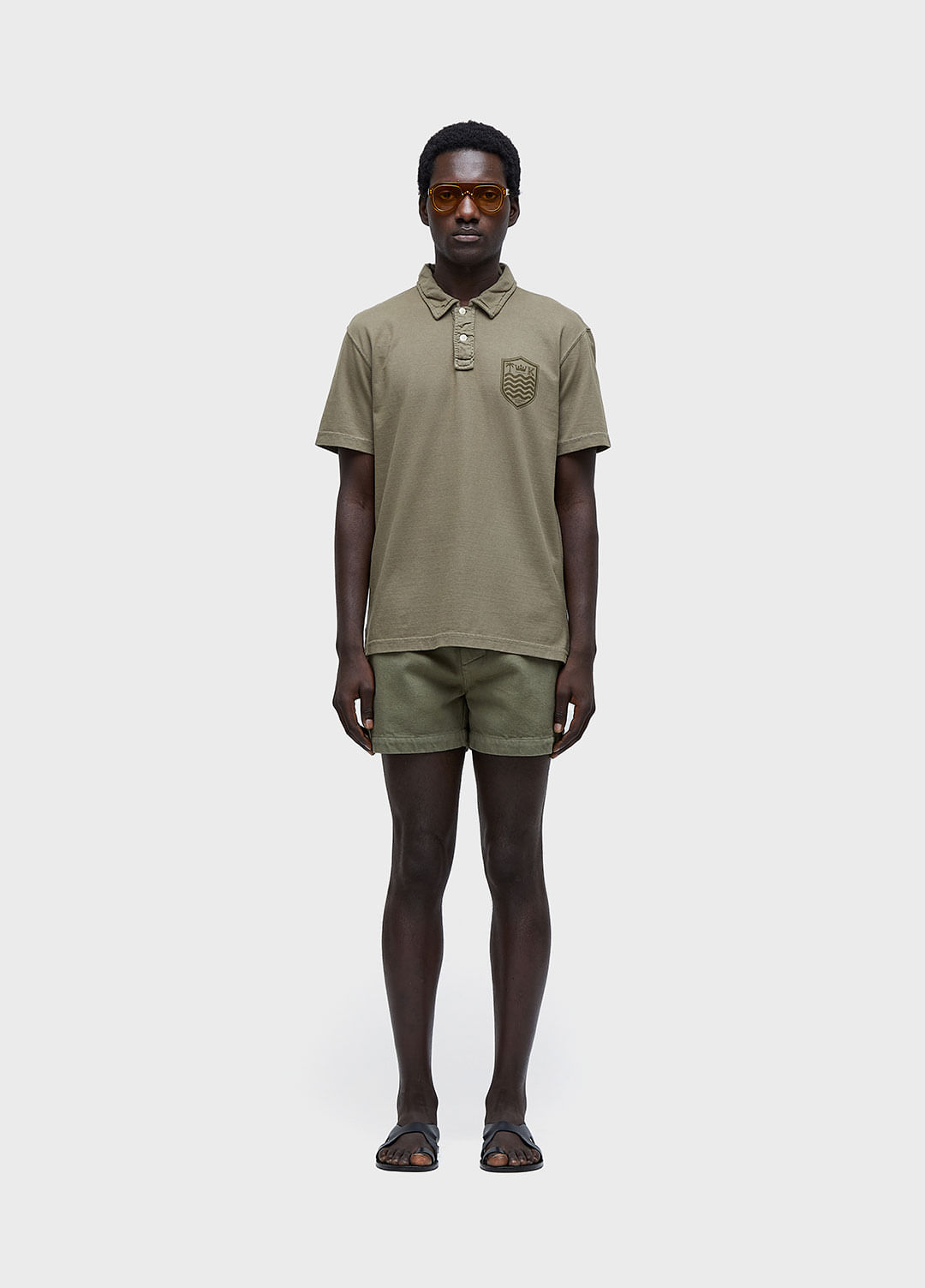 Short britt twill