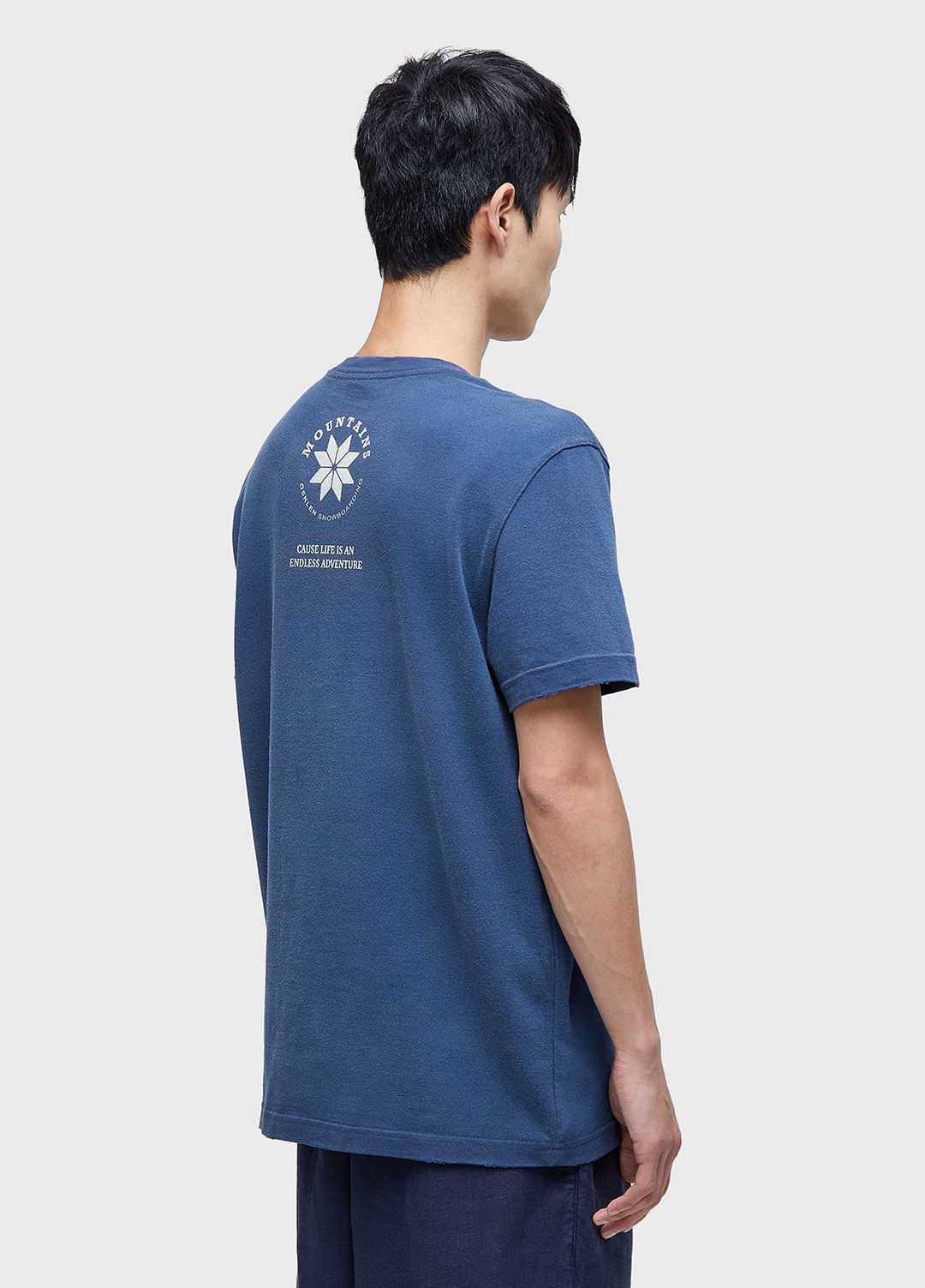 T-shirt double face moutain