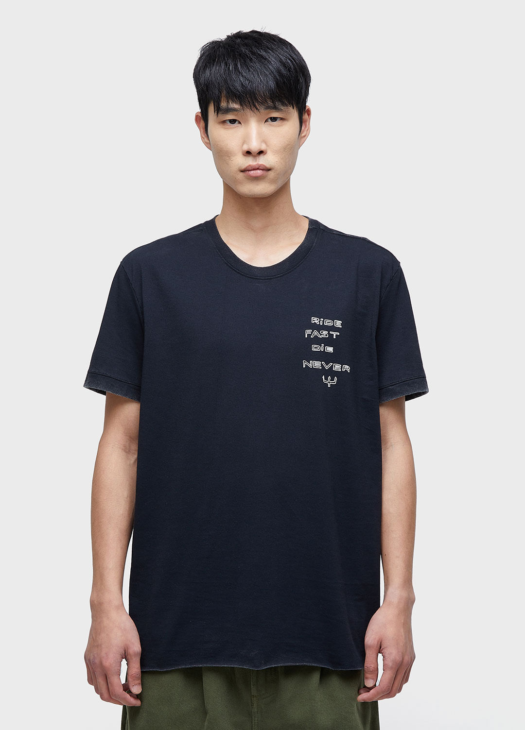 T-shirt double face ride fast