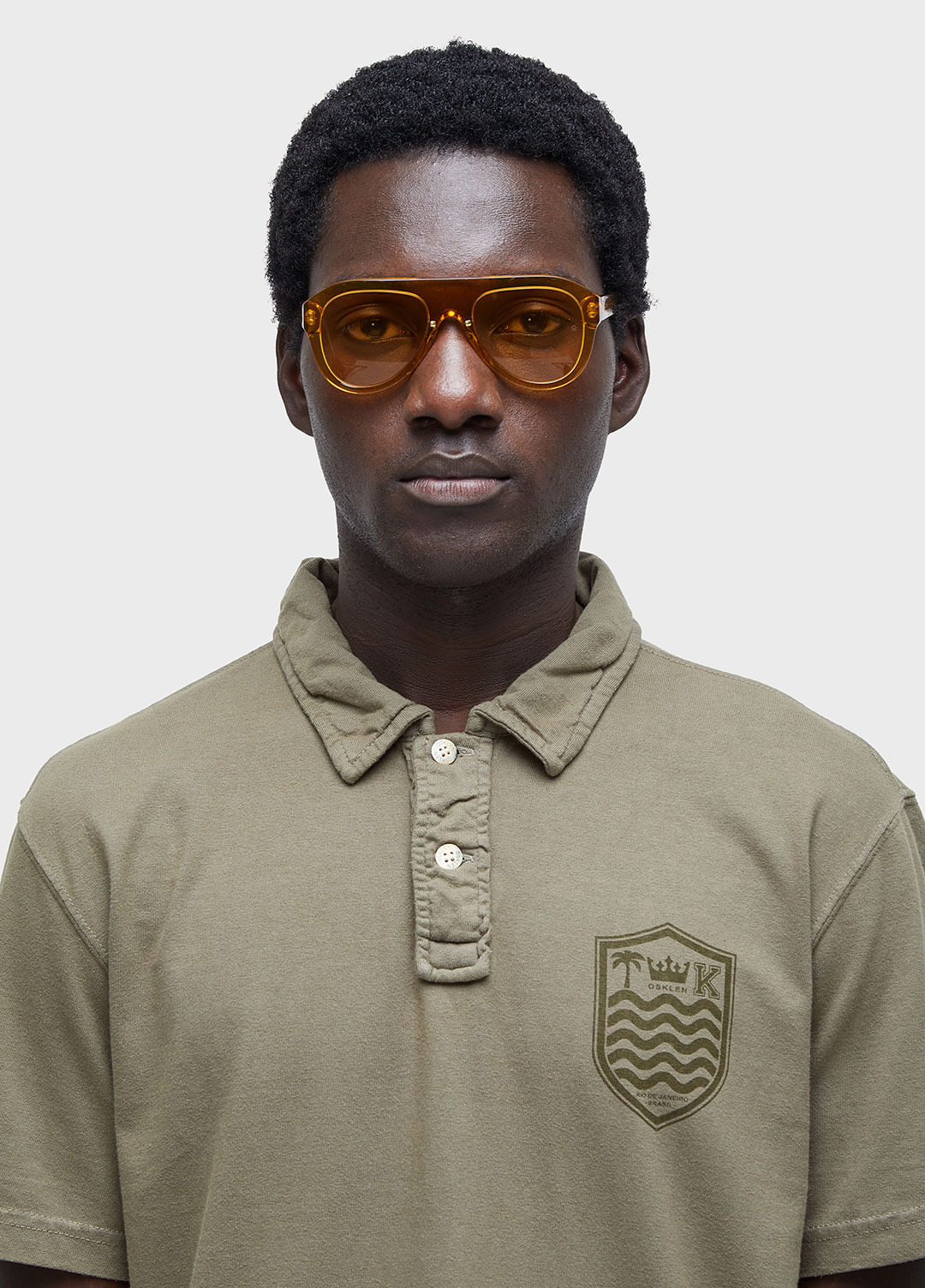 Camisa polo stone colors