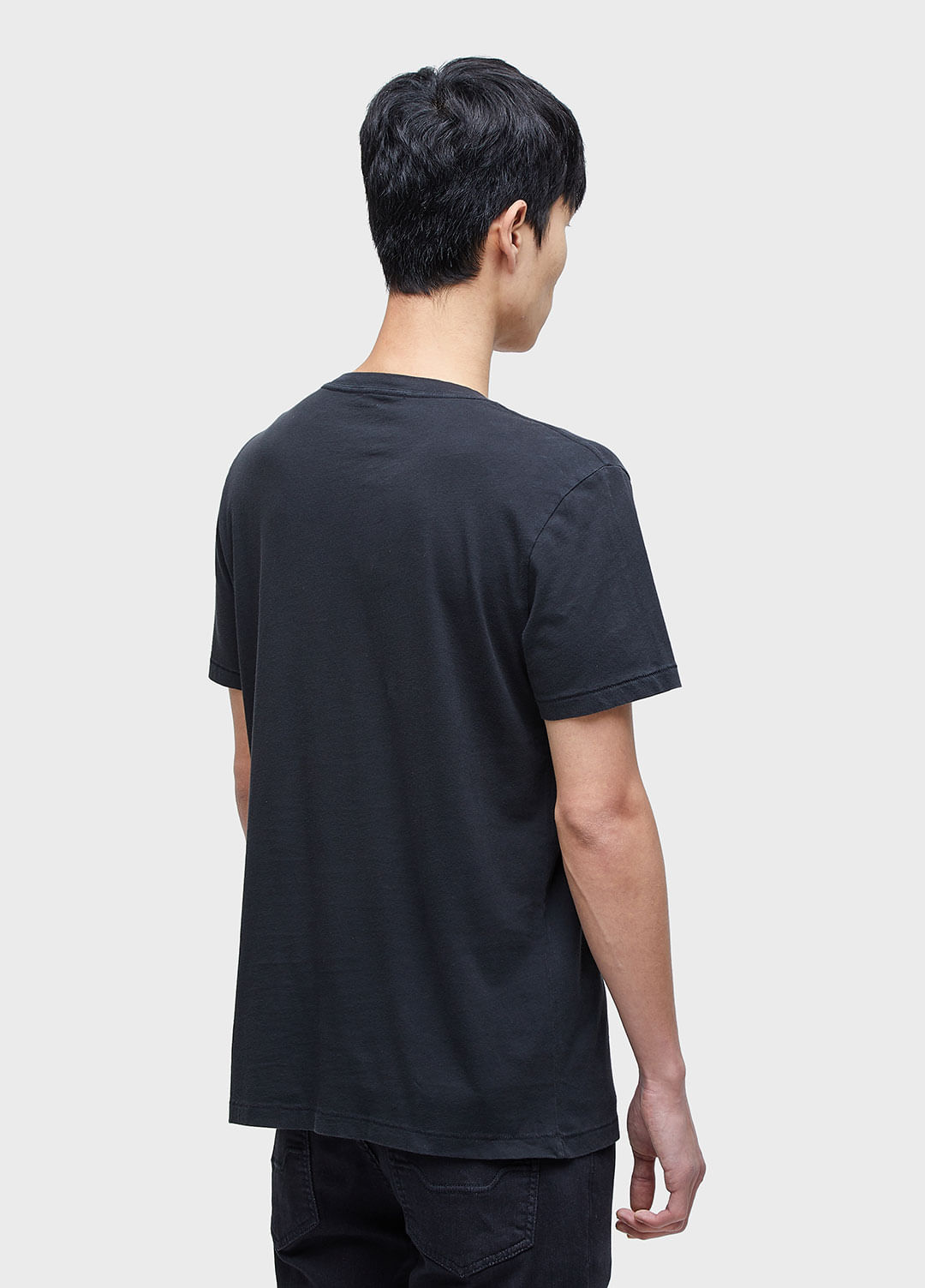 T-shirt soft used brasao rosa