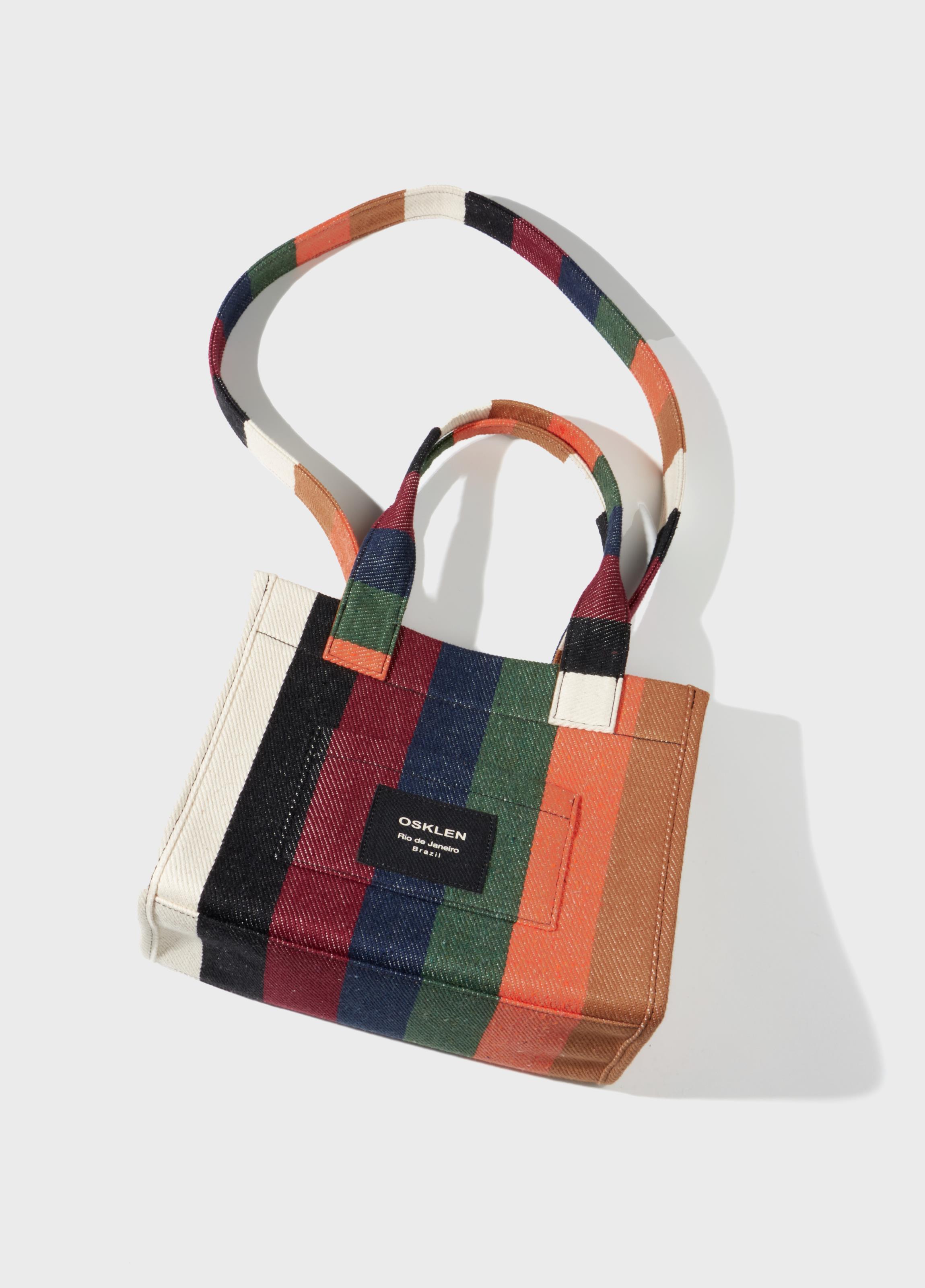 Bolsa mini color stripes