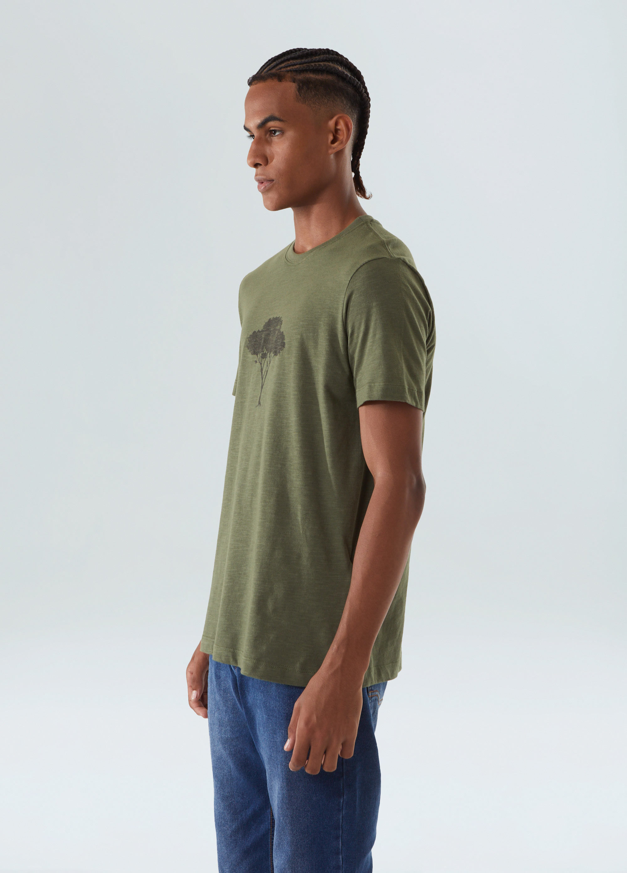 T-shirt organic rough tree