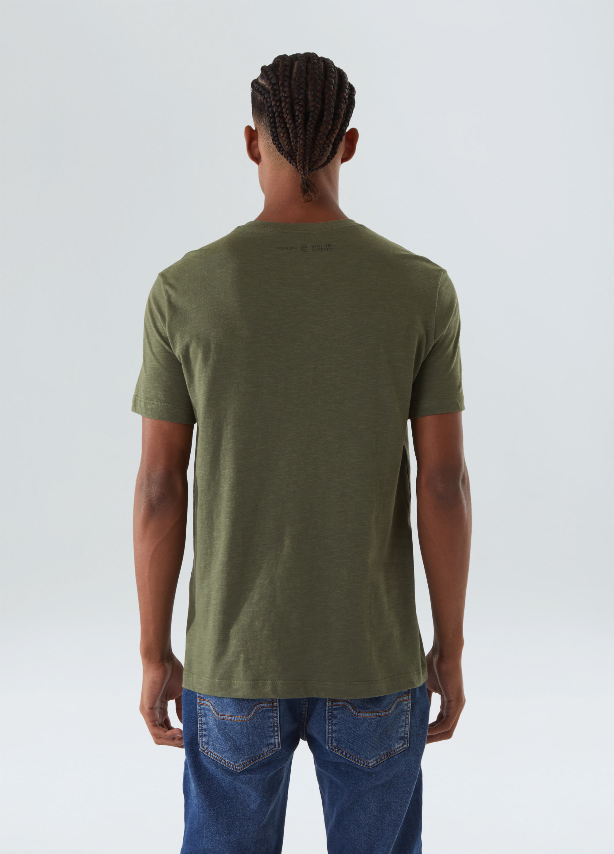 T-shirt organic rough tree