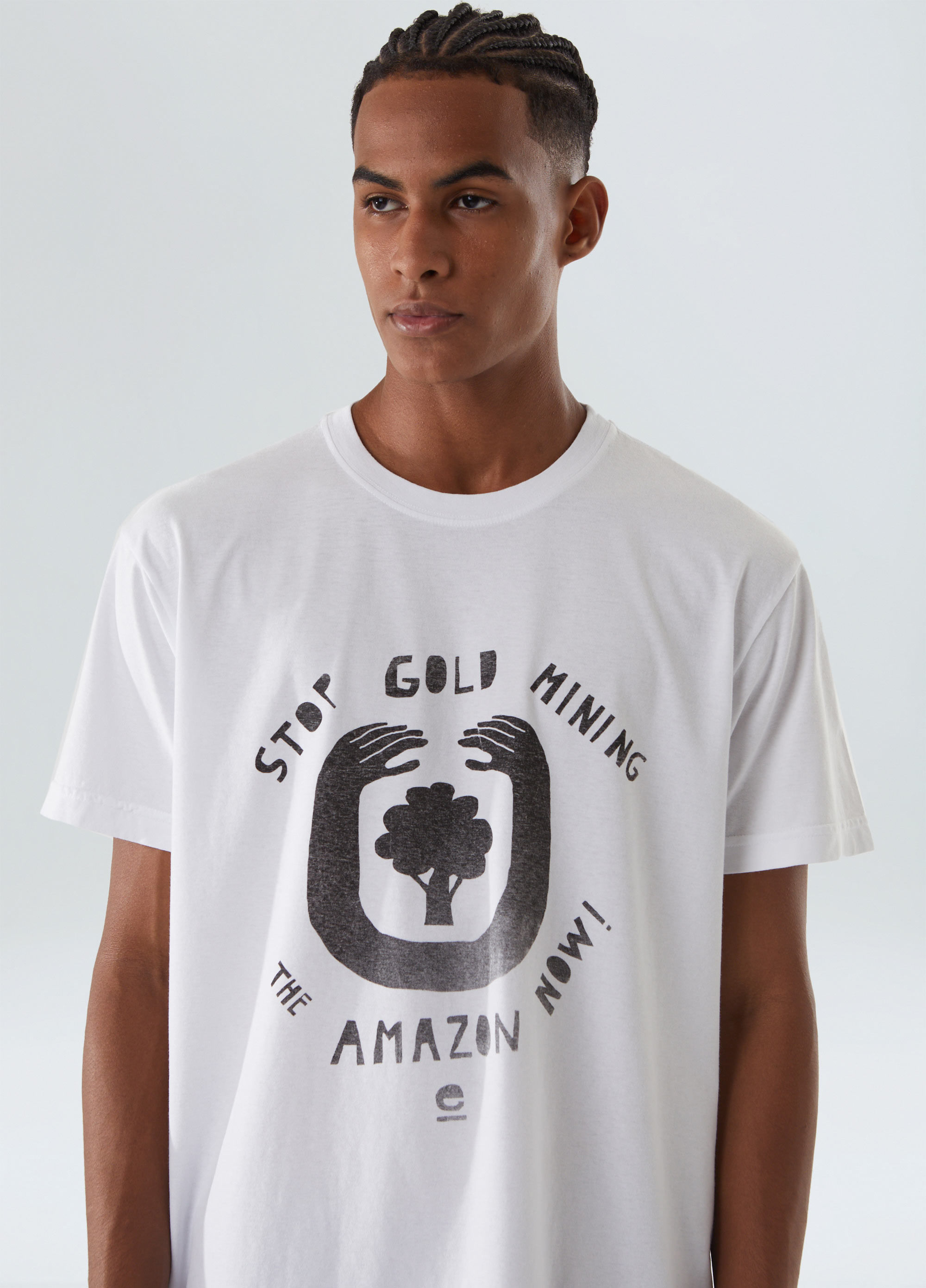 T-shirt stone stop goldmining